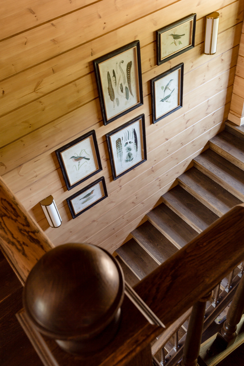 Дом из клееного бруса в Пензенской области.