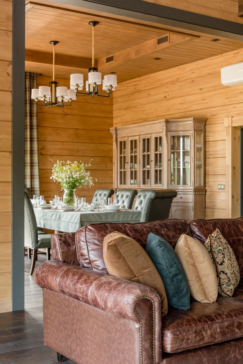 Дом из клееного бруса в Пензенской области.