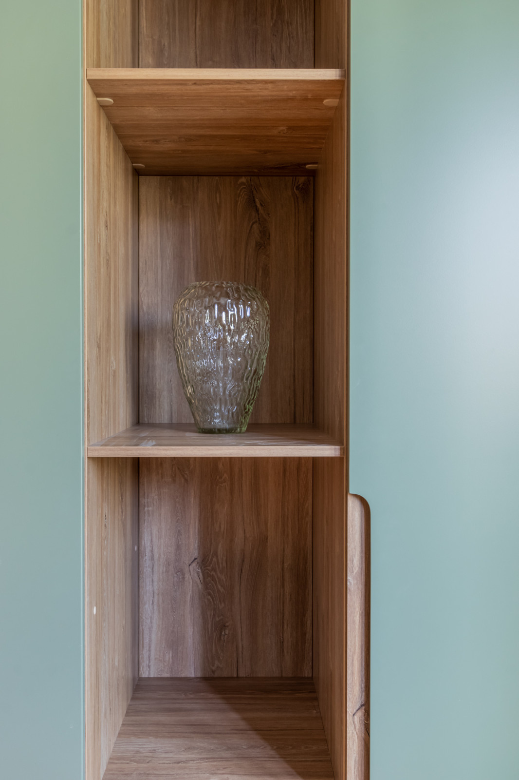 Интегрированные ручки в МДФ фасады