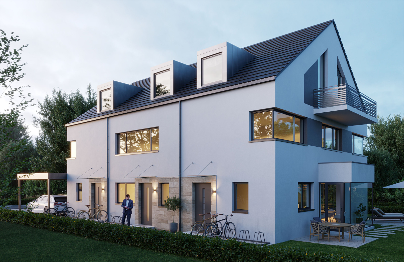 Neubau eines Wohnhauses für mehrere Familien