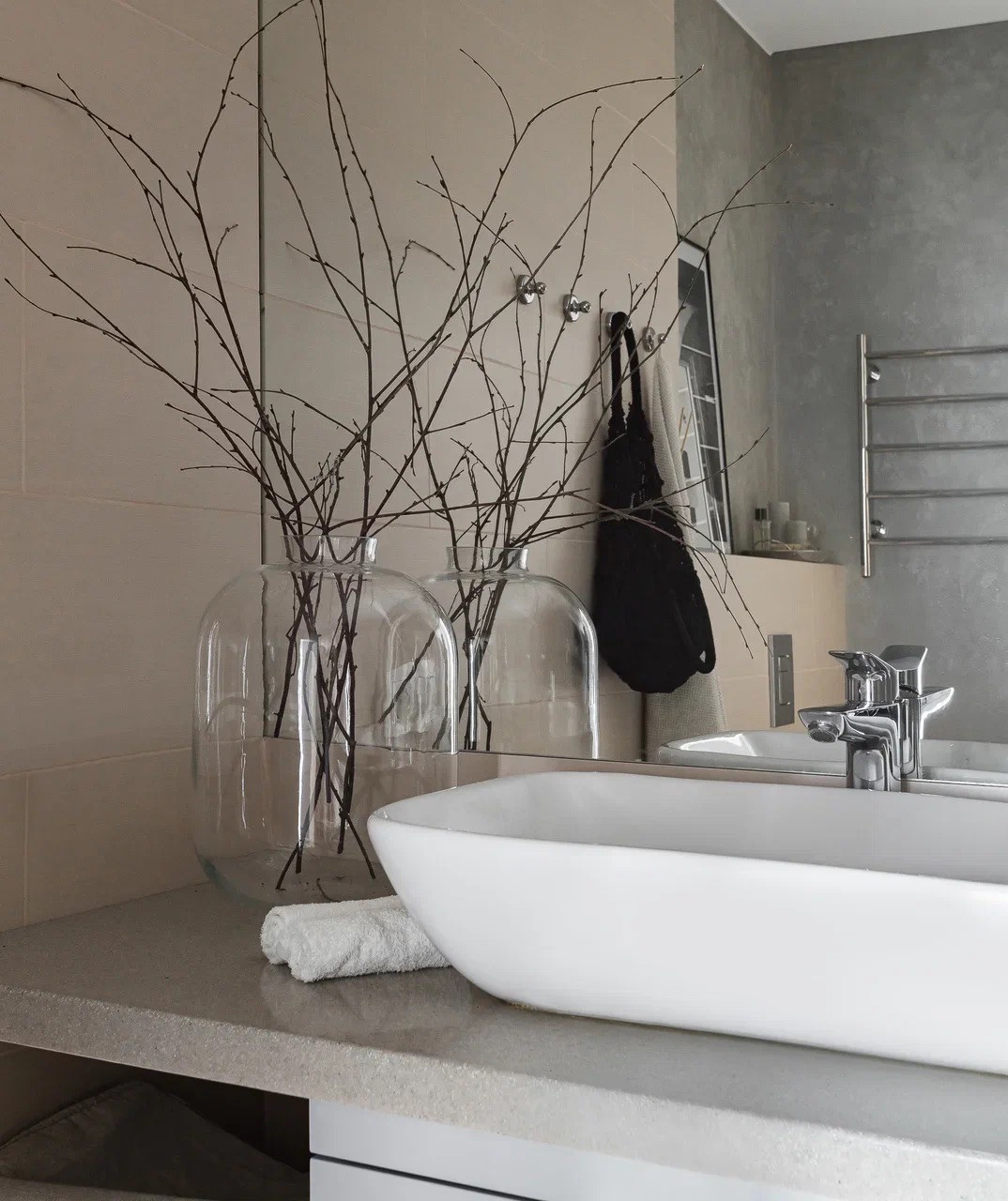 Строим кадр: Пусть скорее наступит весна (расставляем ветки)