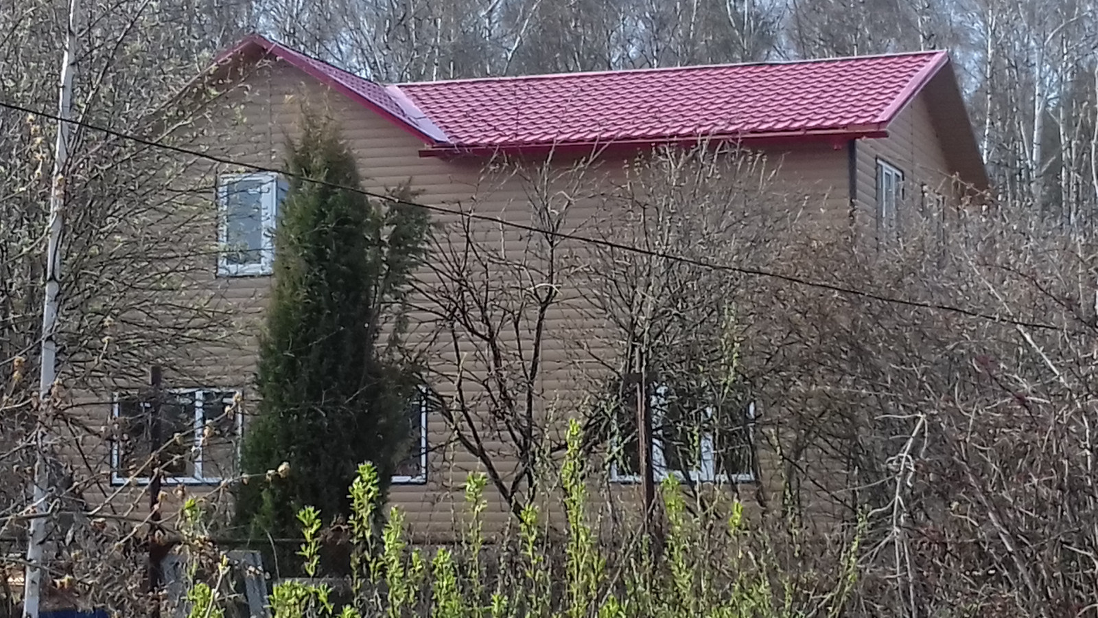 СНТ «Радист», строительство дома 150 м2