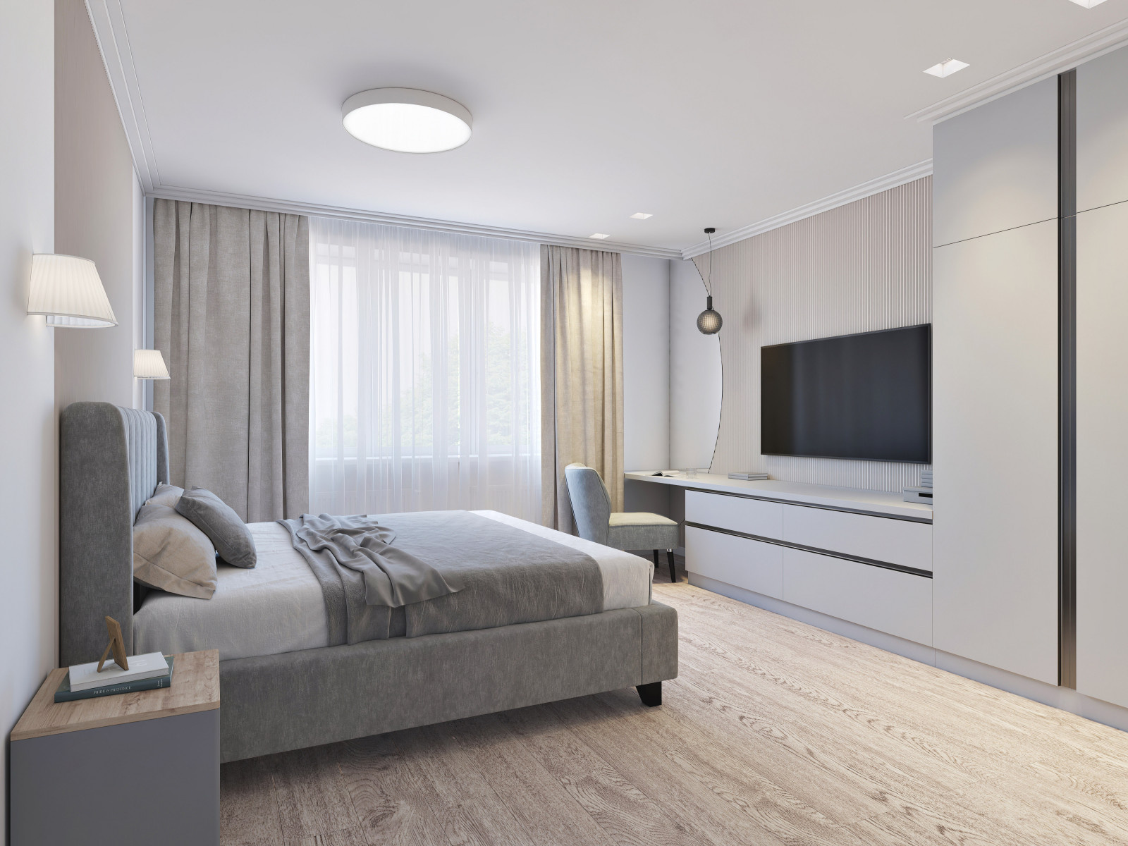 Monochrome house