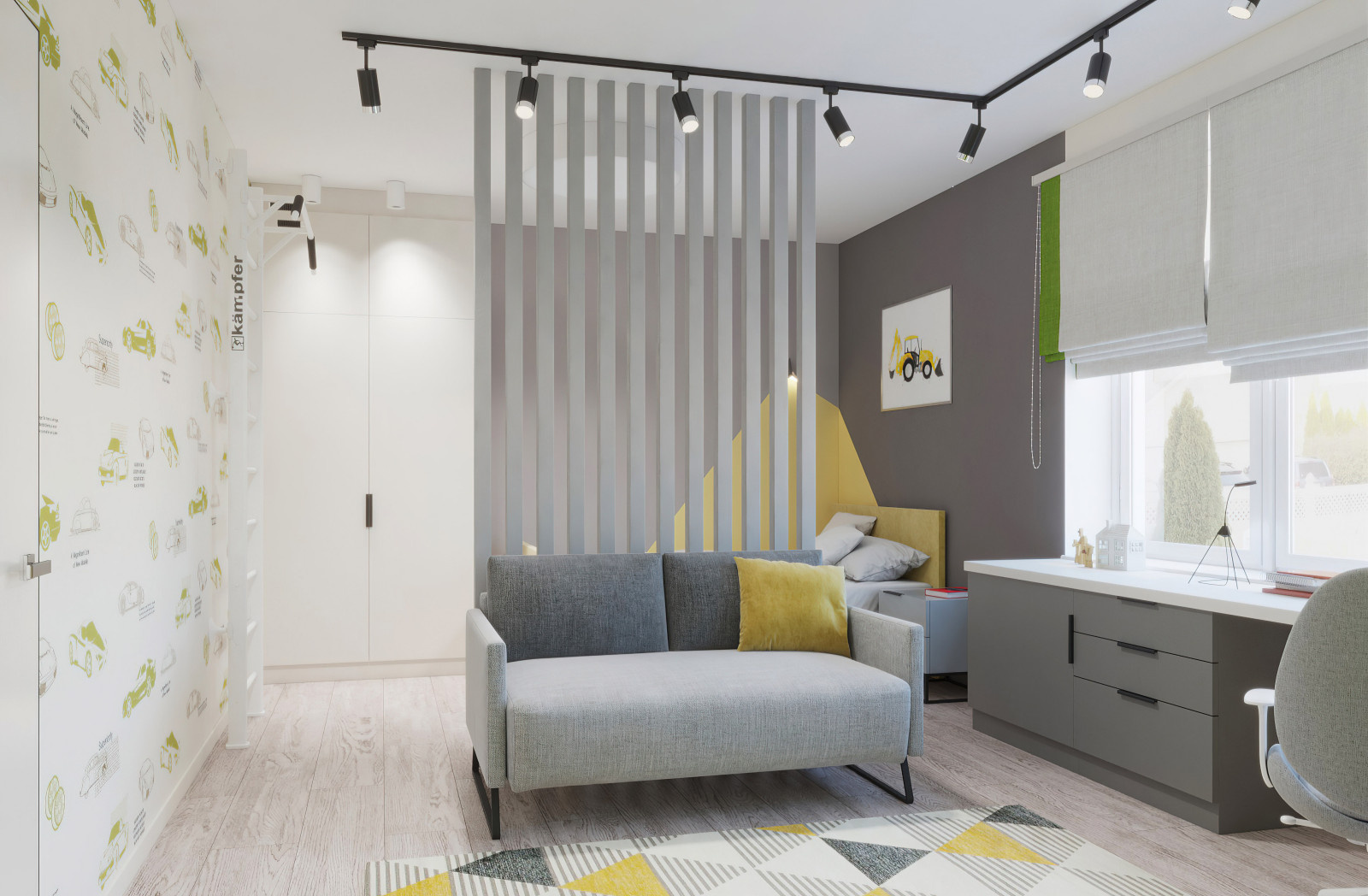 Monochrome house