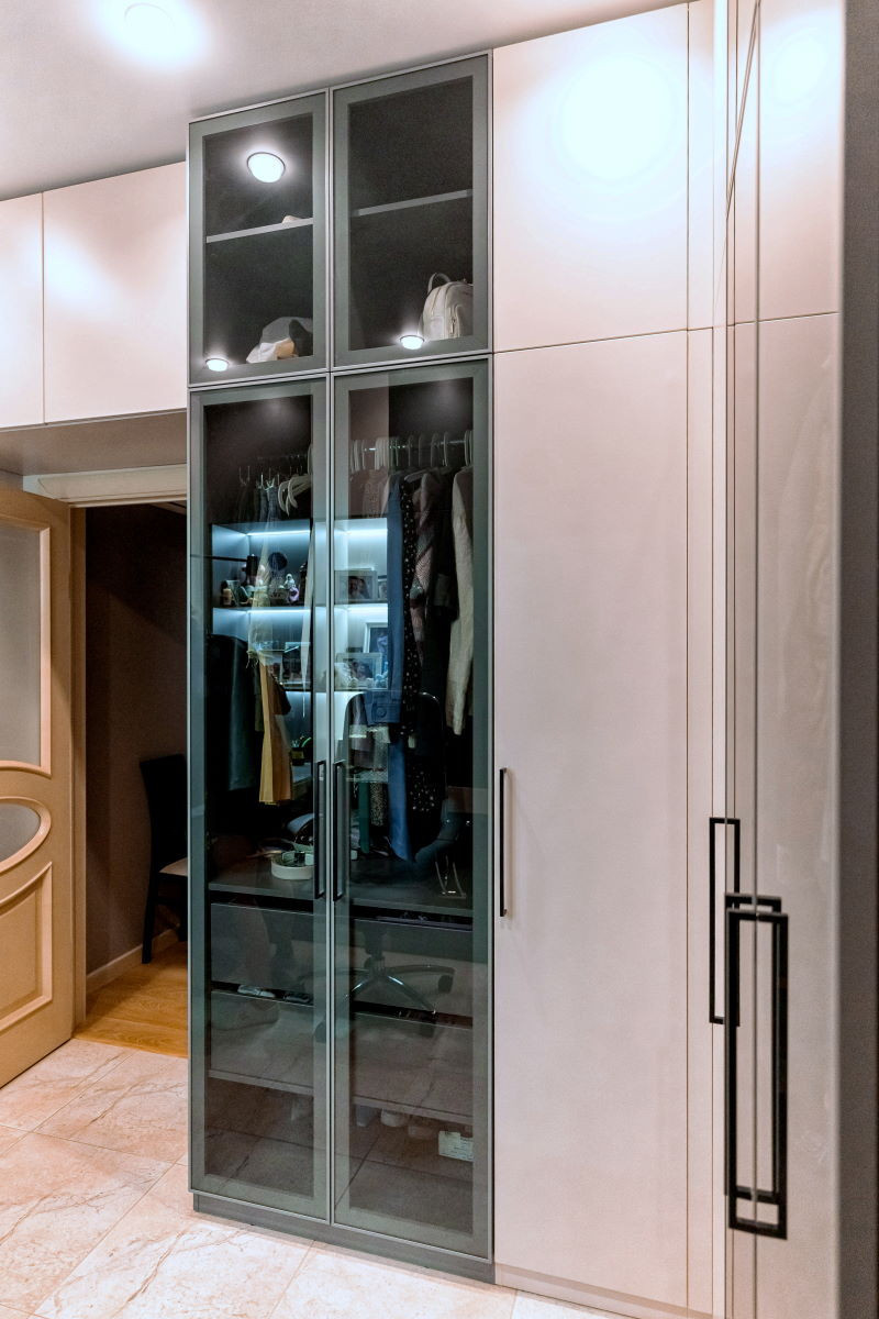 Рабочий кабинет и гардеробная