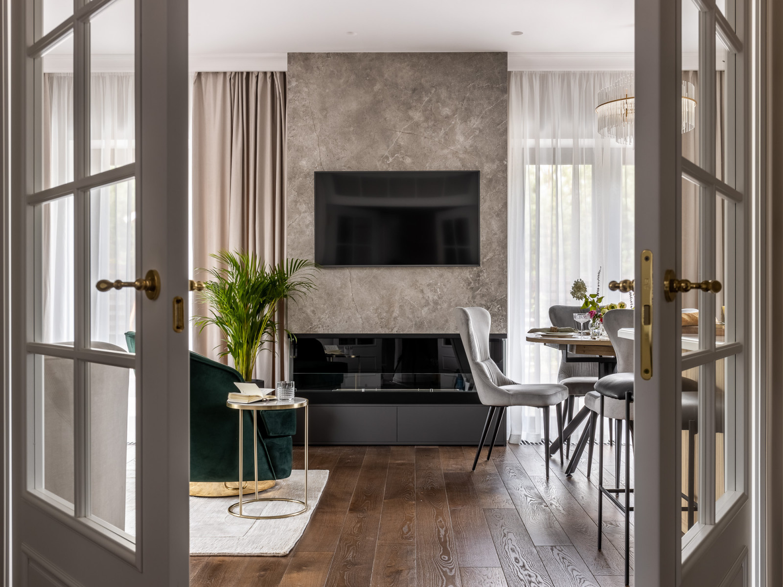 Houzz тур: Интерьер в эстетике буржуазного пригорода