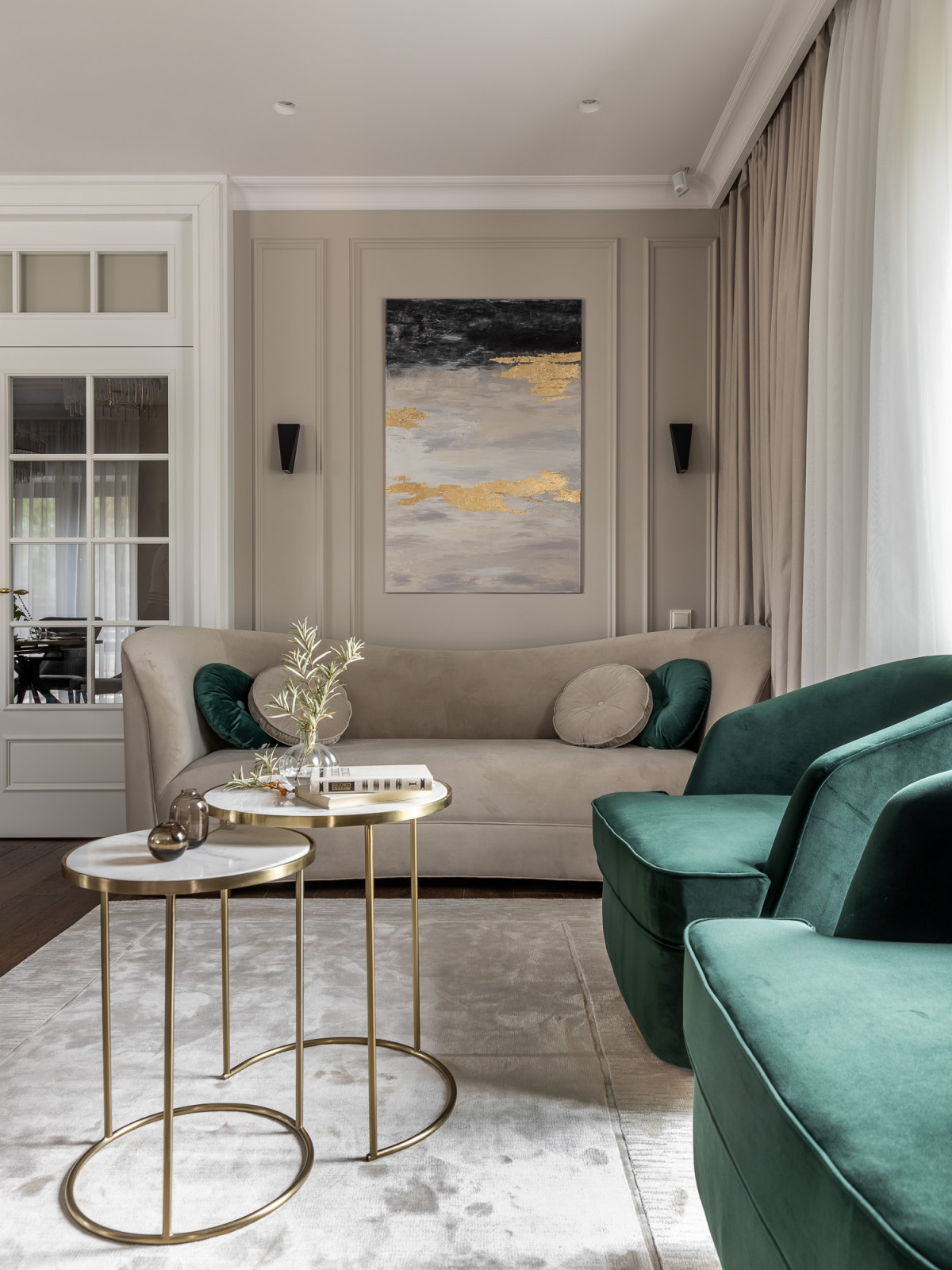 Houzz тур: Интерьер в эстетике буржуазного пригорода