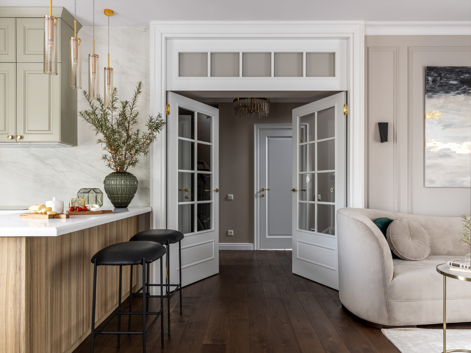 Houzz тур: Интерьер в эстетике буржуазного пригорода