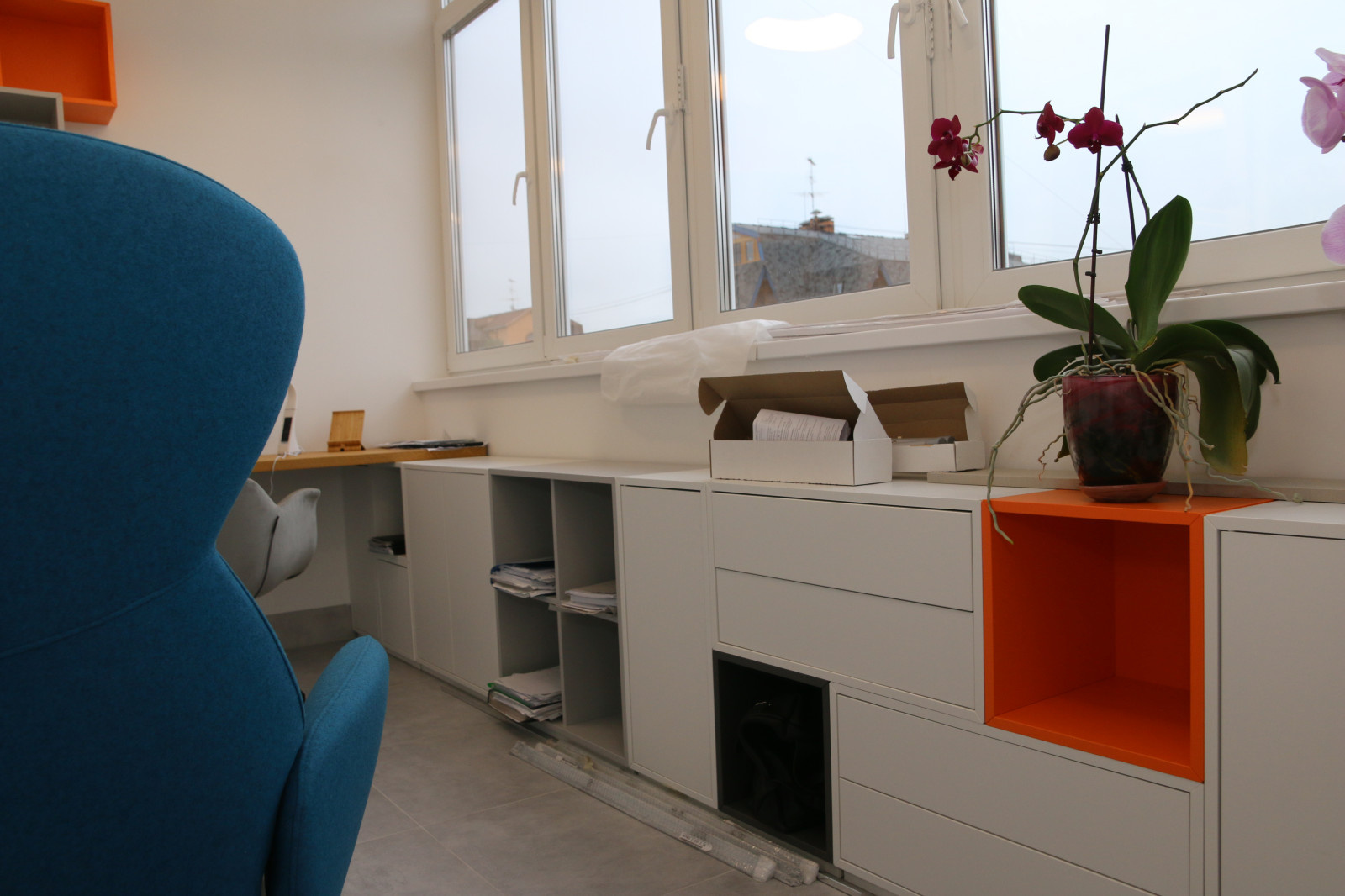 Кабинет на балконе