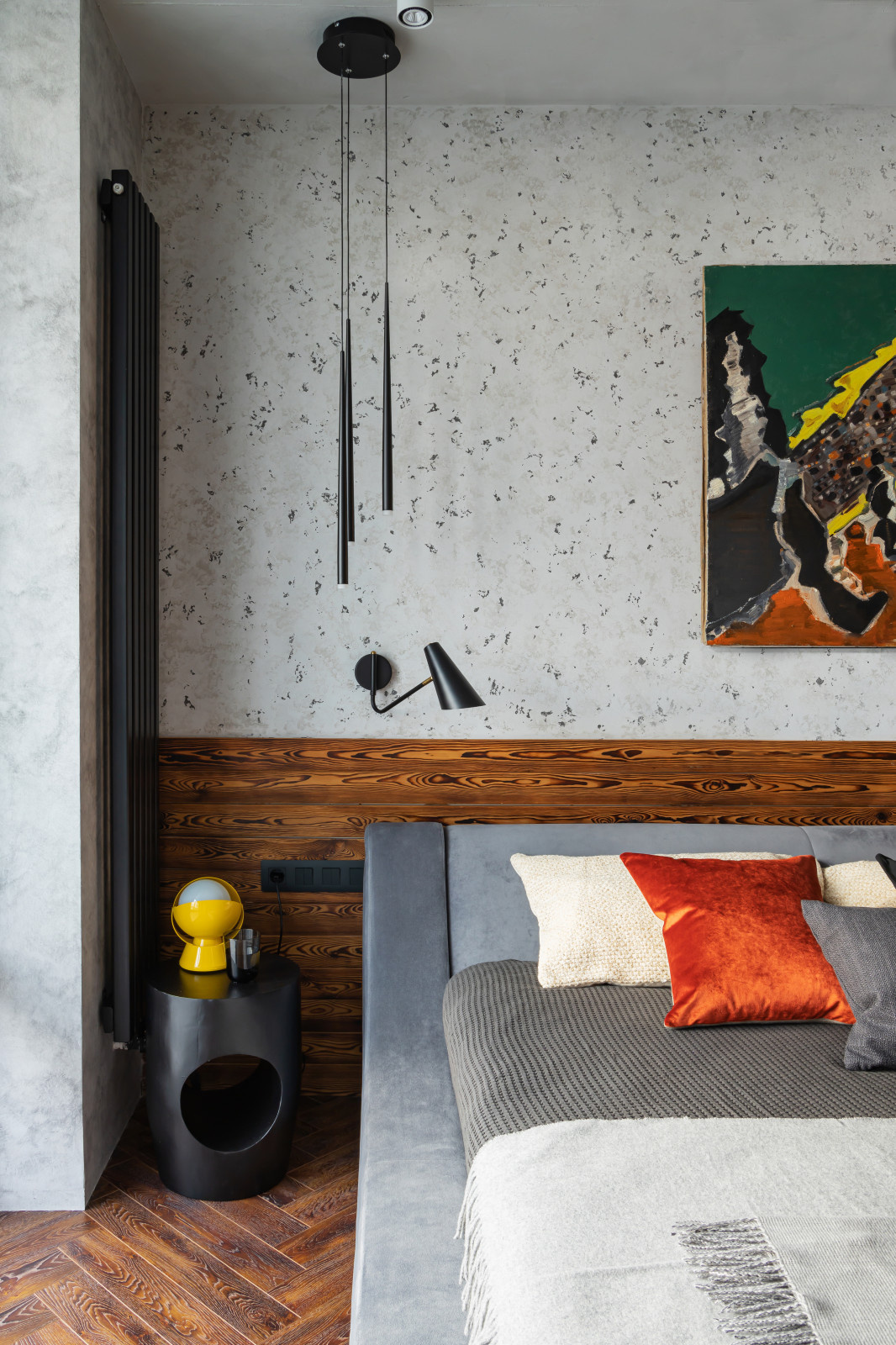 Houzz тур: Квартира с окнами в парк и индустриальной эстетикой