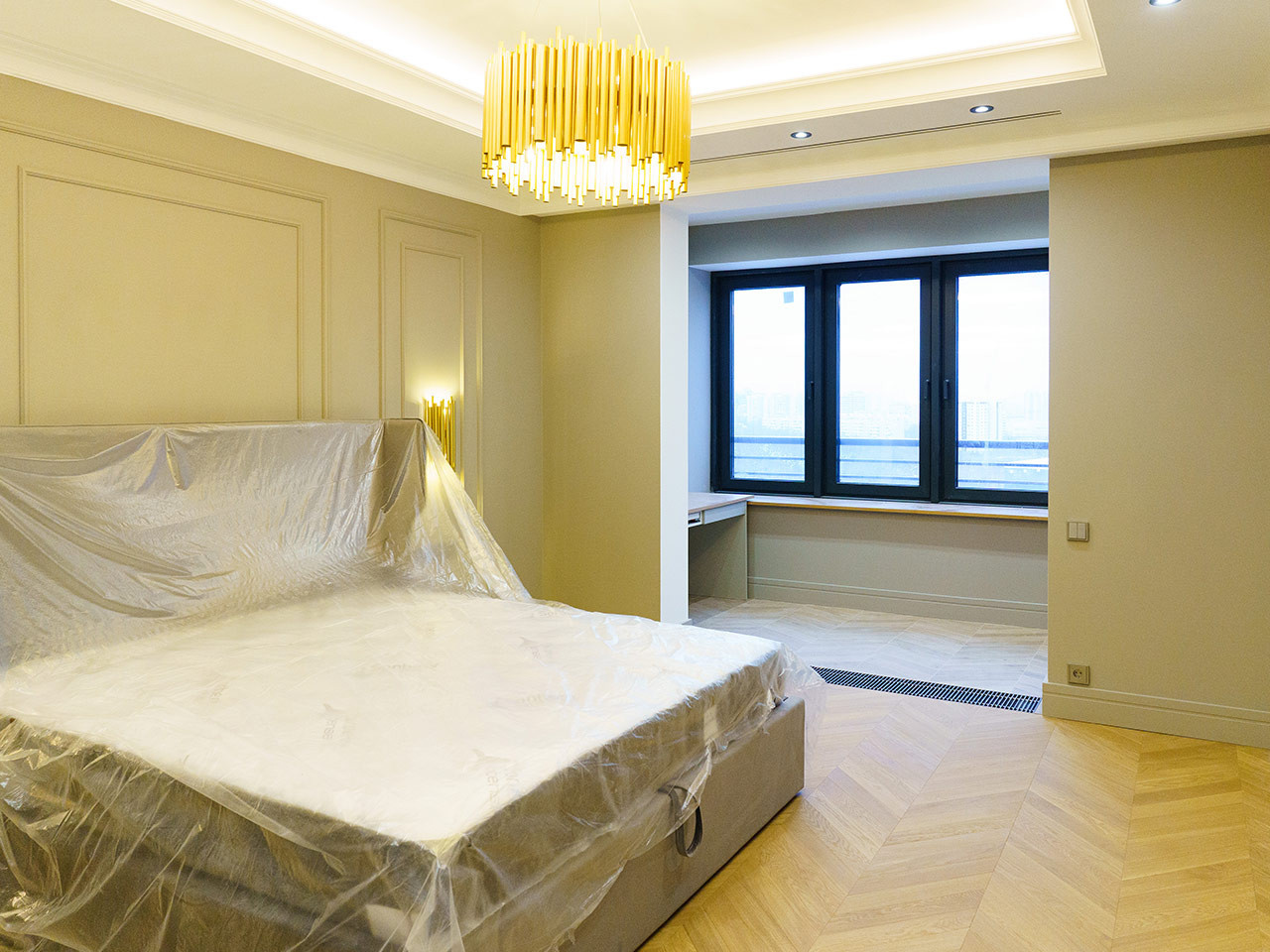 Дизайнерский ремонт 132 м² в ЖК Квартал 38А