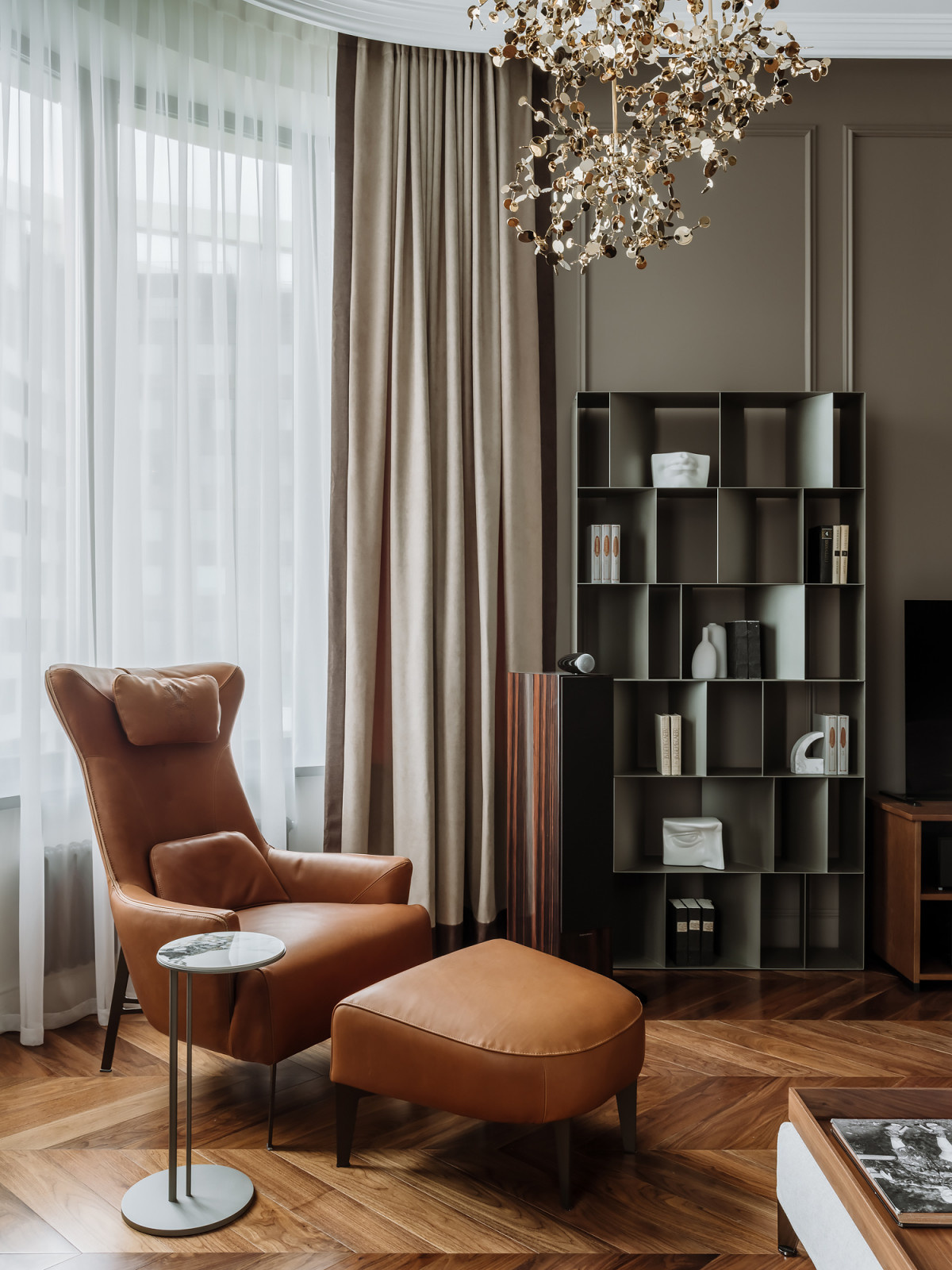 Houzz тур: Квартира 100 кв.м. с радиусной планировкой