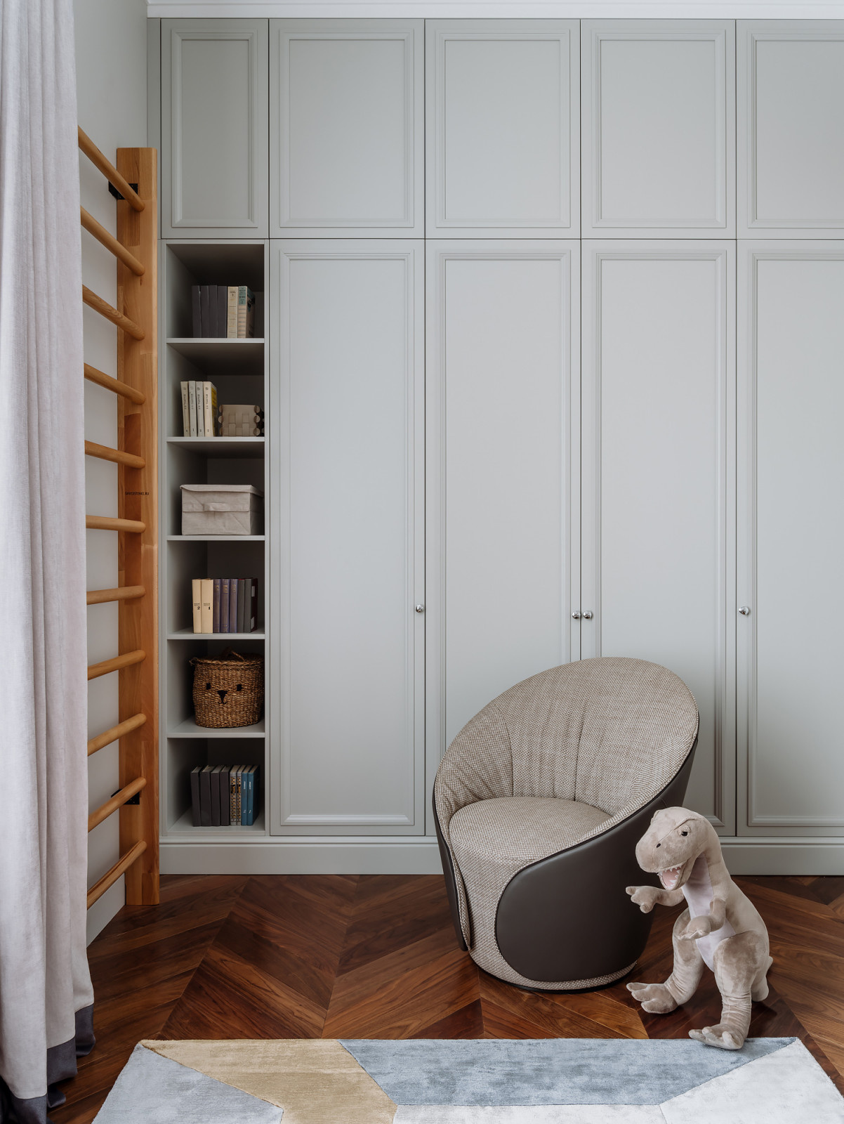 Houzz тур: Квартира 100 кв.м. с радиусной планировкой