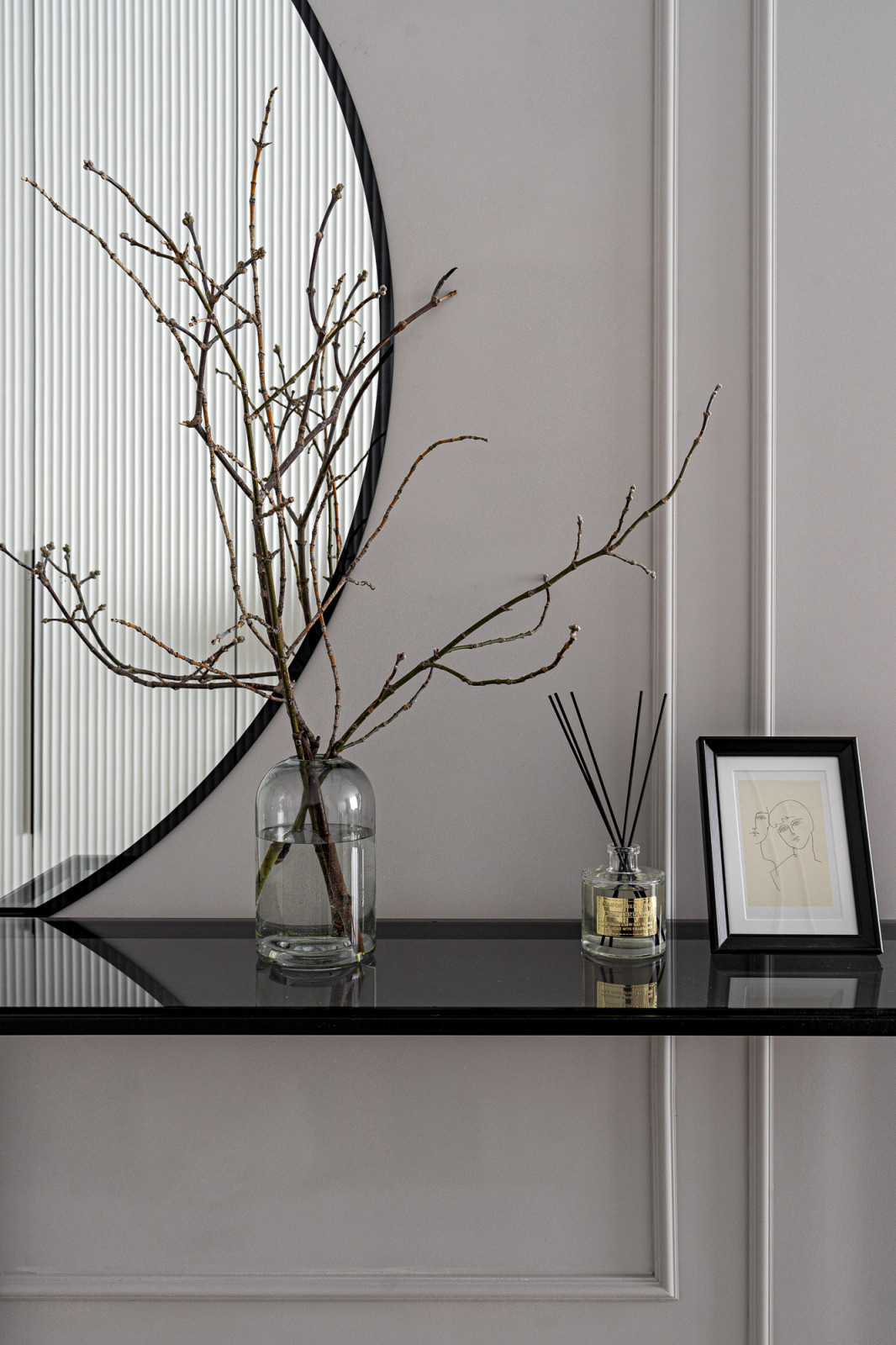 Строим кадр: Пусть скорее наступит весна (расставляем ветки)