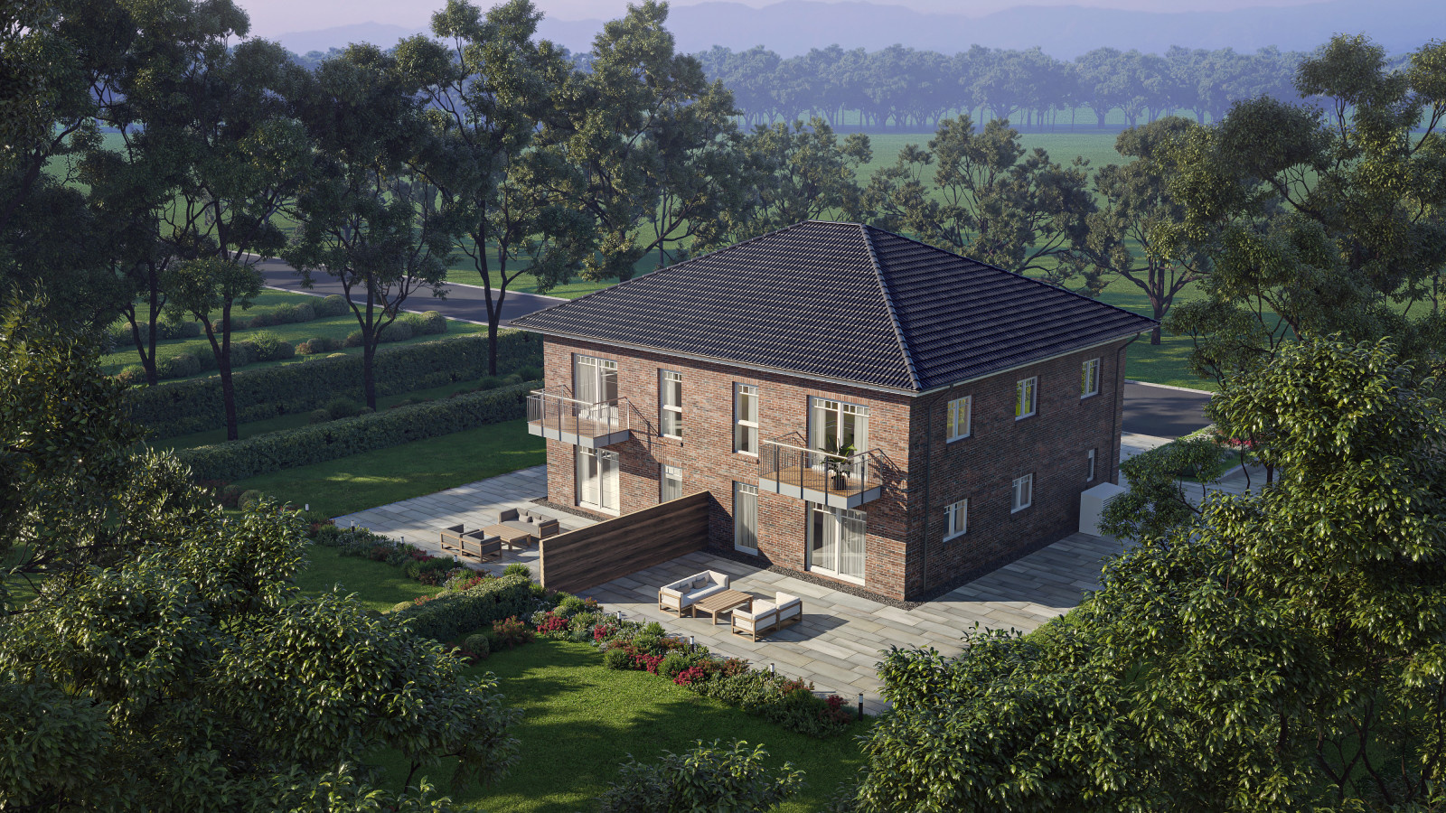 Haus für zwei Familien