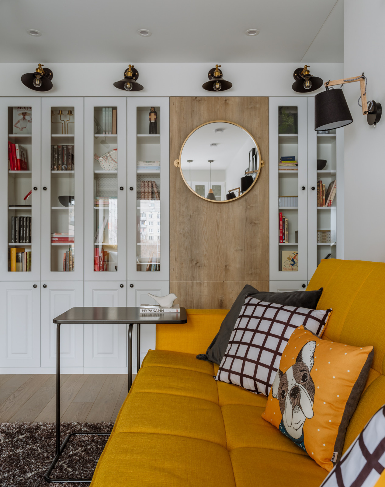 Houzz тур: Квартира в старом фонде с ну очень низкими потолками