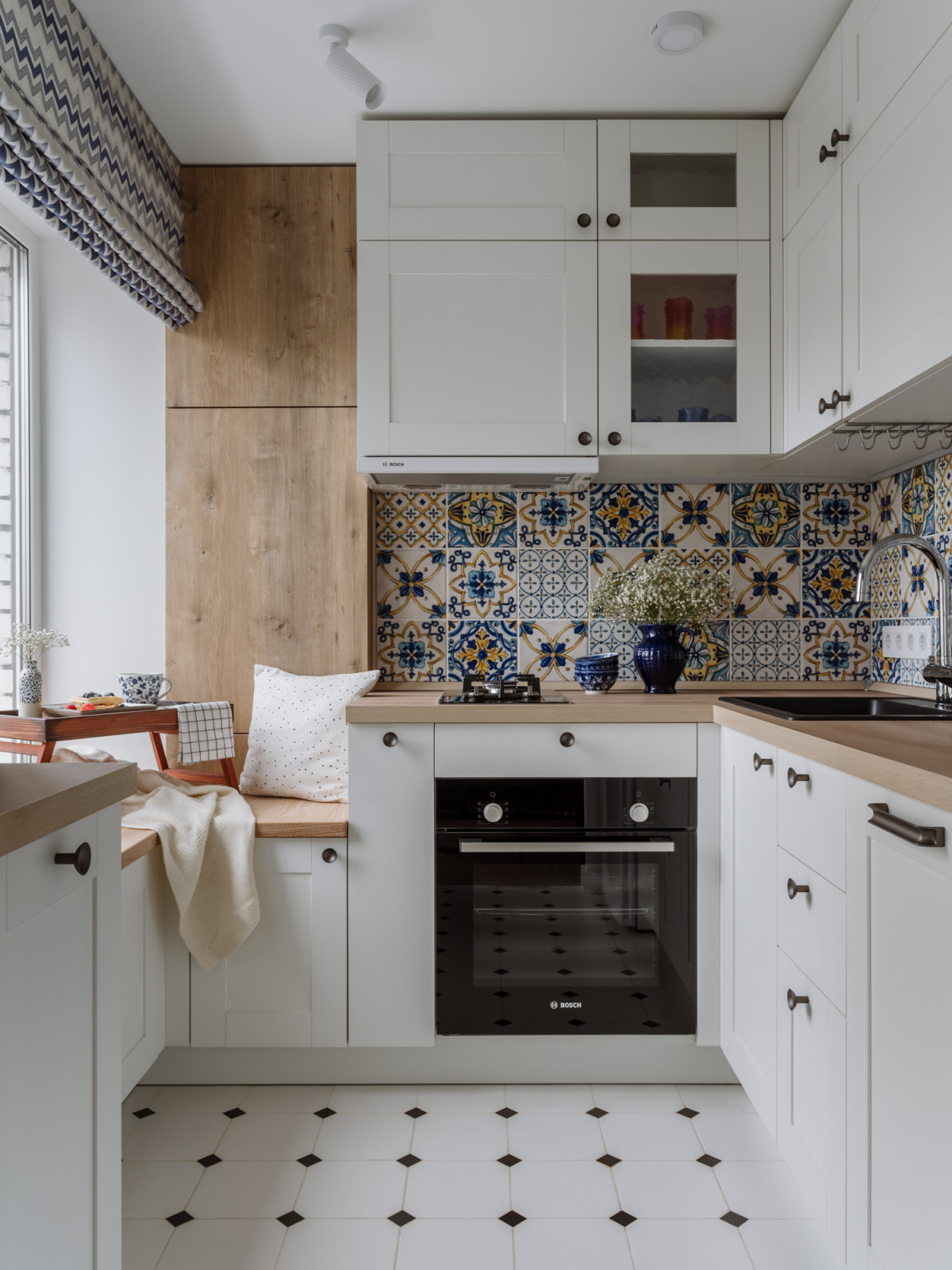 Houzz тур: Квартира в старом фонде с ну очень низкими потолками