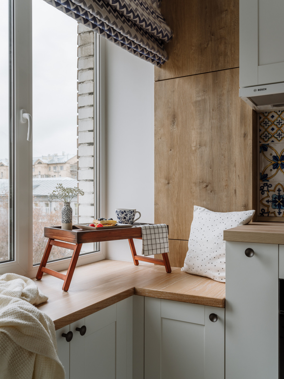 Houzz тур: Квартира в старом фонде с ну очень низкими потолками