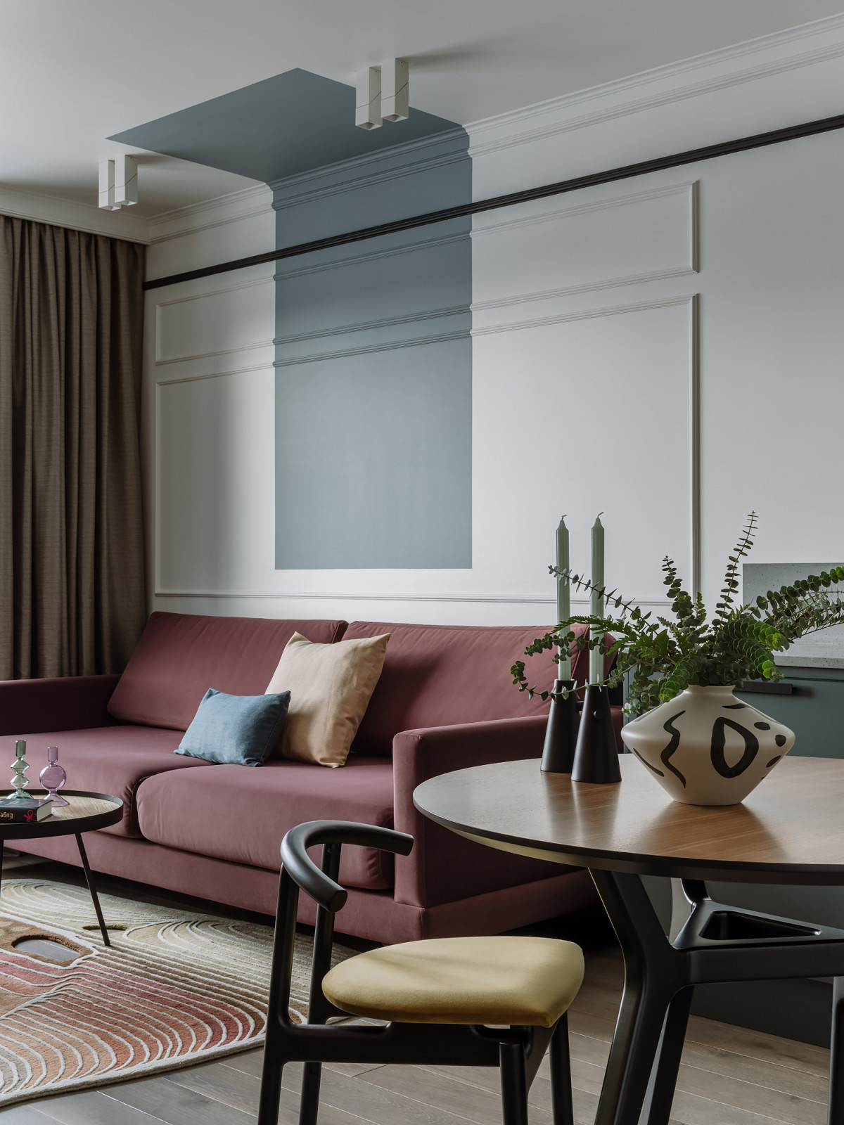 Проект недели: Кухня-гостиная в маленькой евродвушке