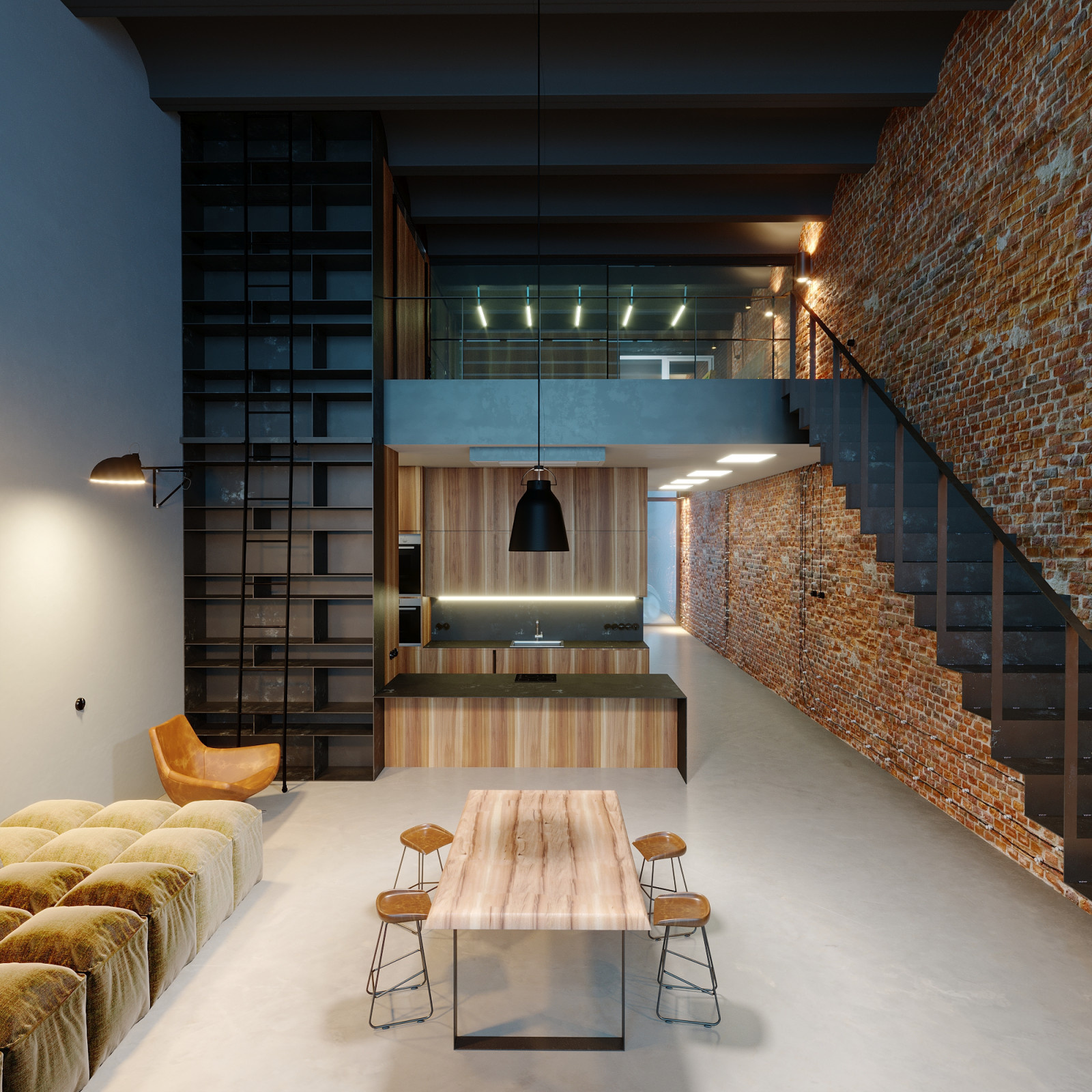 Студия в стиле Loft