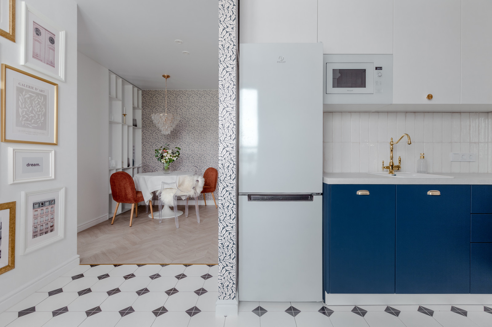 Houzz тур: Квартира с гостиной на месте бывшего коридора