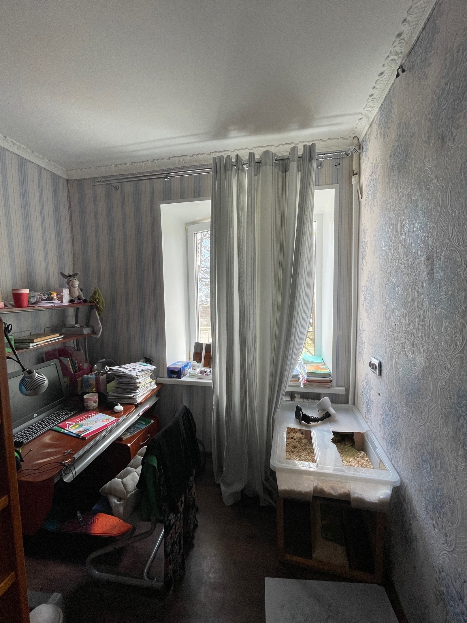 Комната девочки-подростка, 8 кв.м.