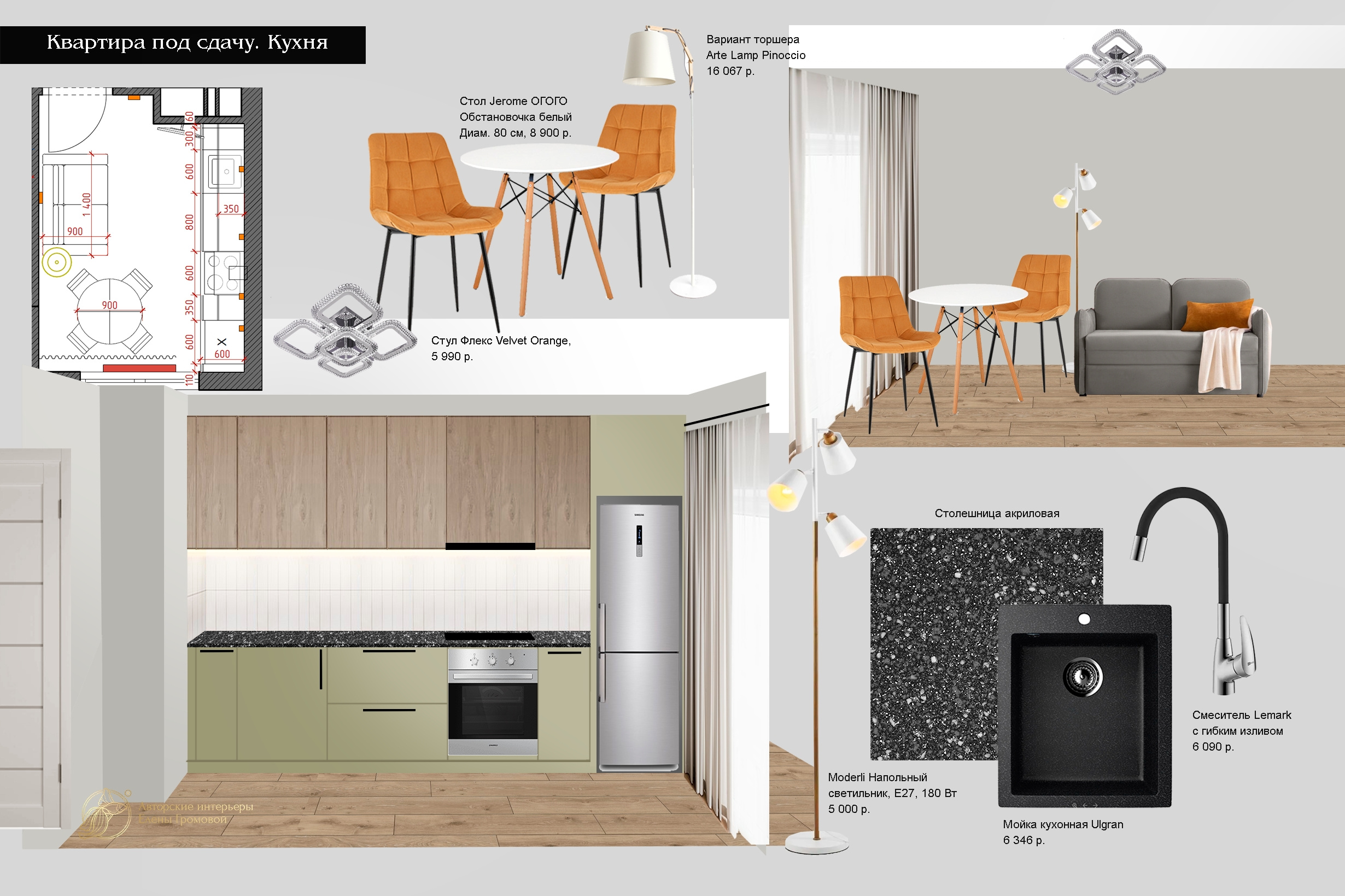 Квартира под сдачу, 32 кв.м.