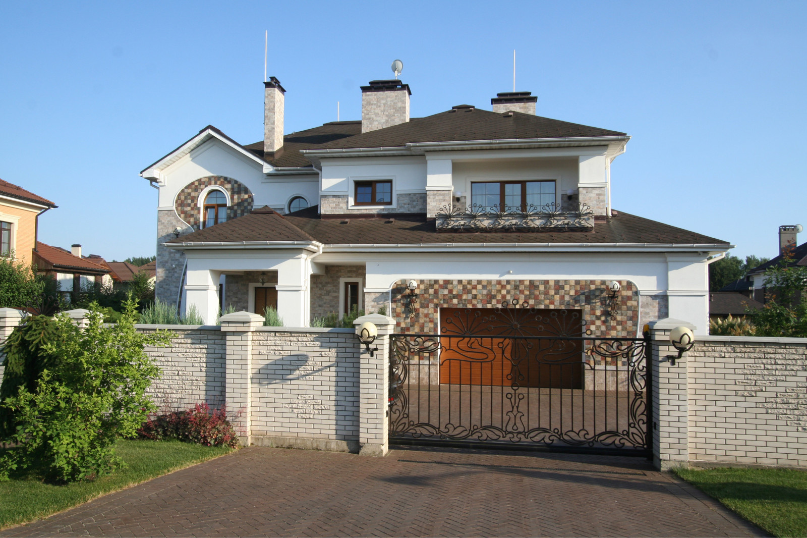 Загородный дом. Редизайн фасада