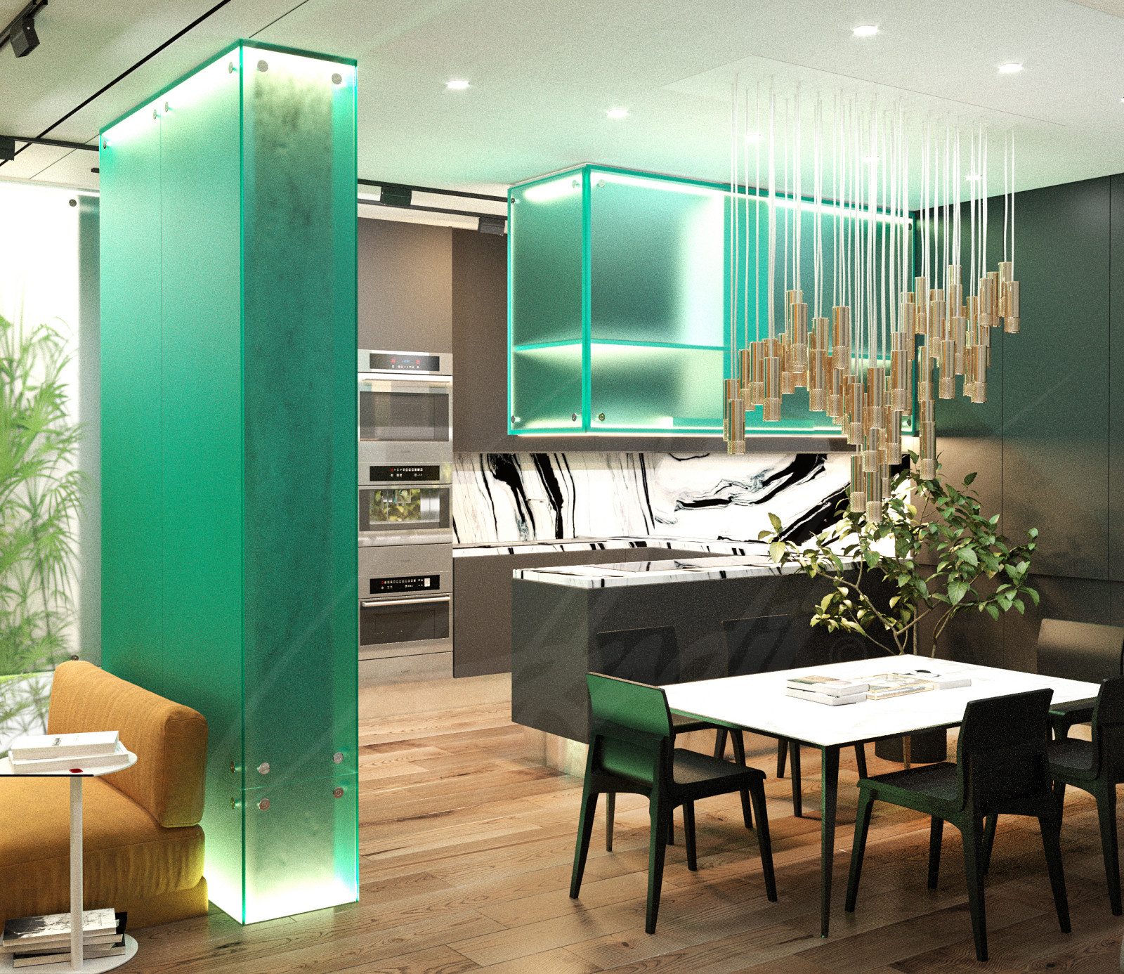 Apartment 373 interior design by Arkadii Olshevskyi