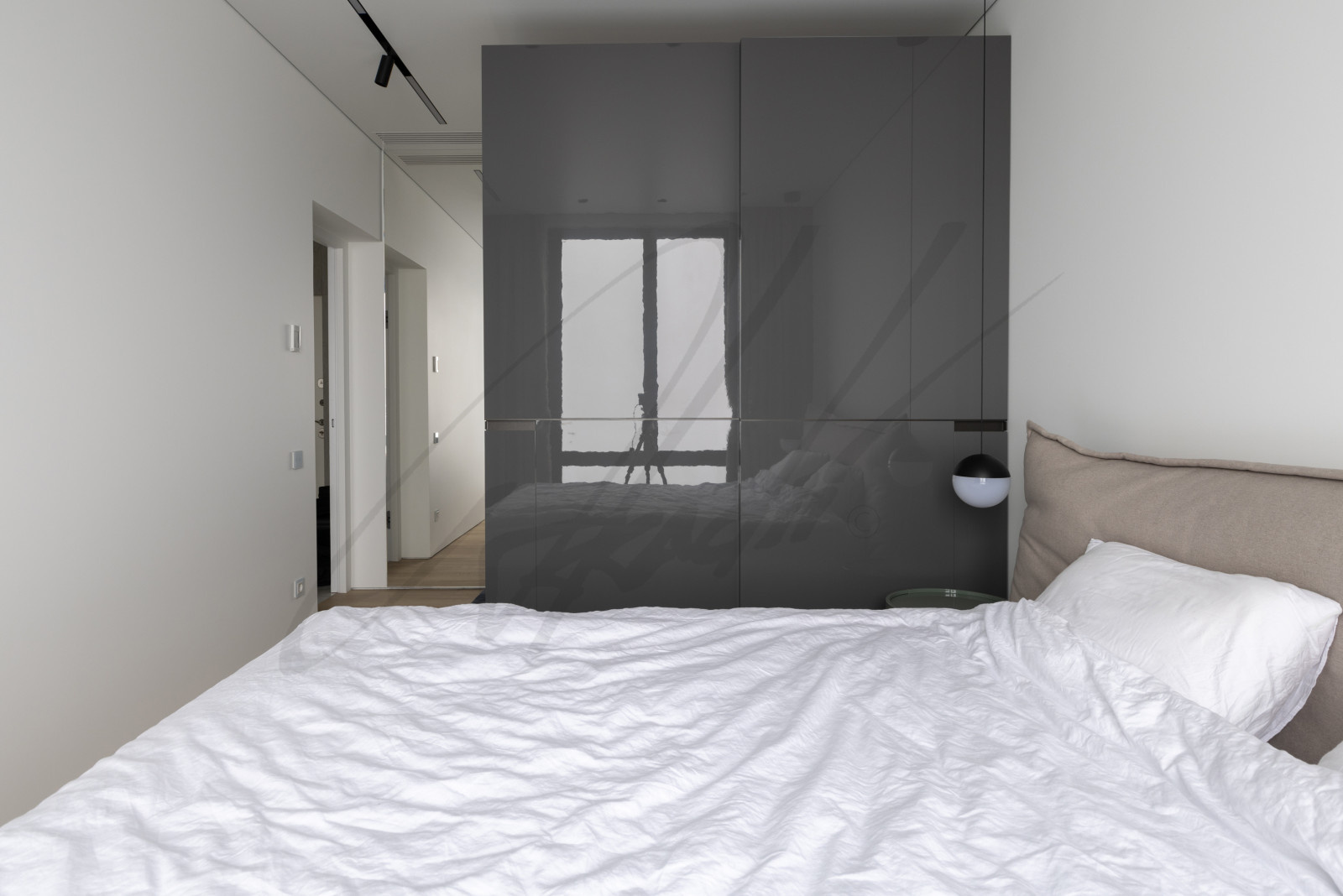 Interior design of Apartment 1481 (master bedroom) by Arkadii Olshevskyi