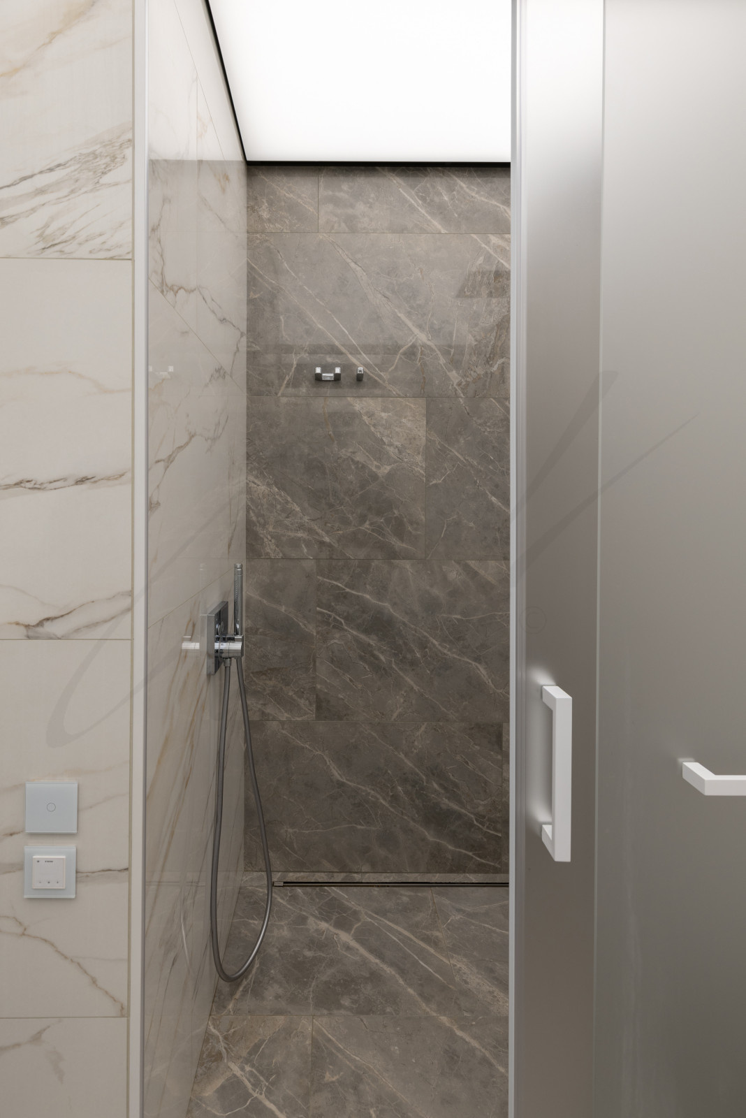 Interior design of Apartment 1481 (shower) by Arkadii Olshevskyi