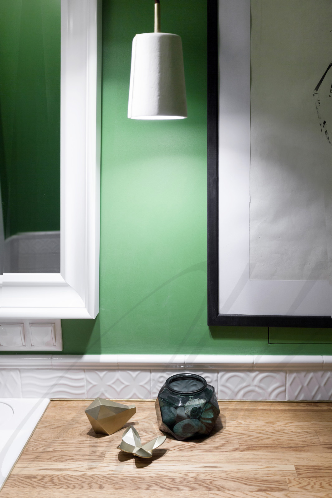 Green bathroom design