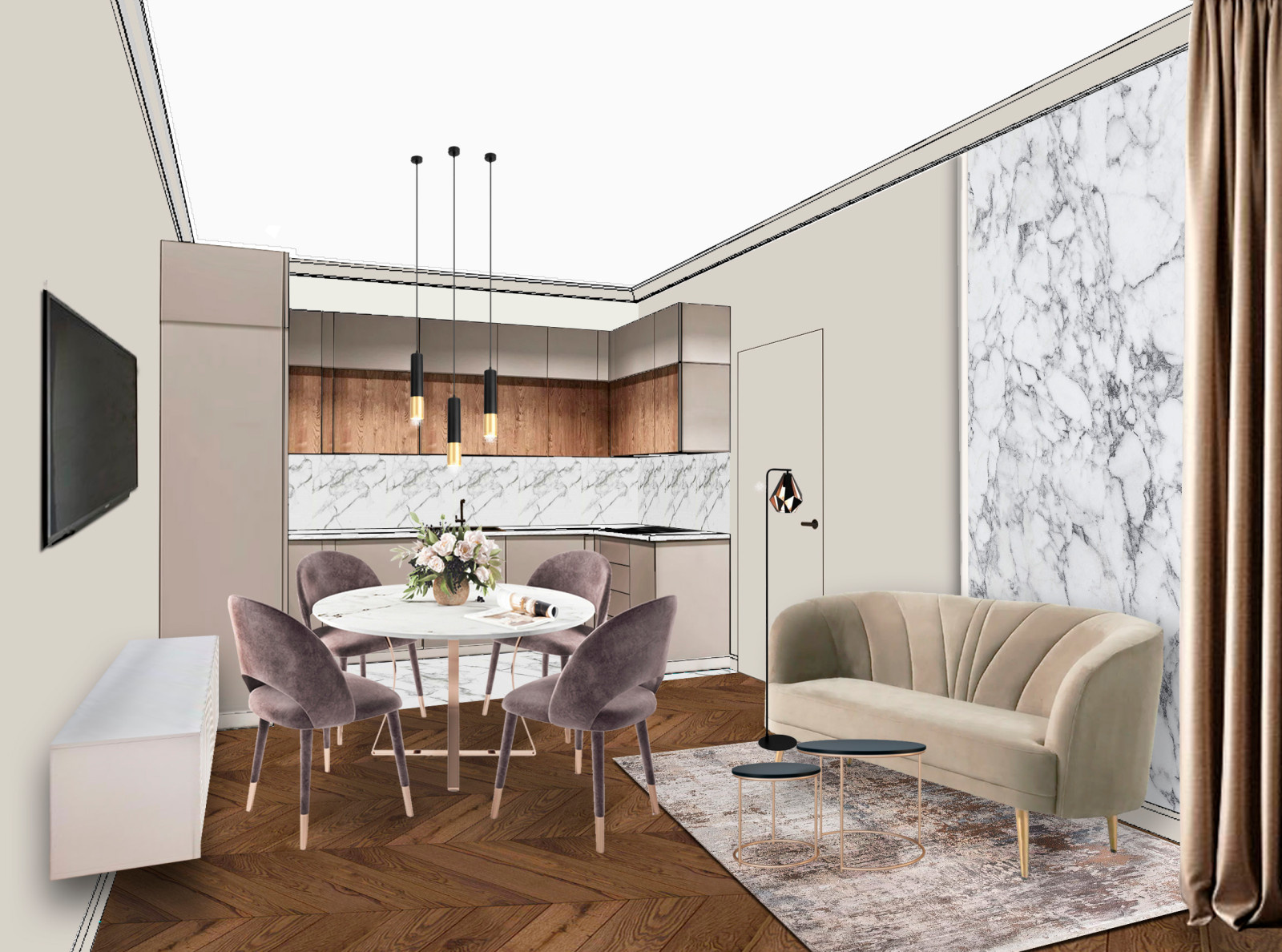 Фоновое изображение профиля OXIL`E INTERIORS