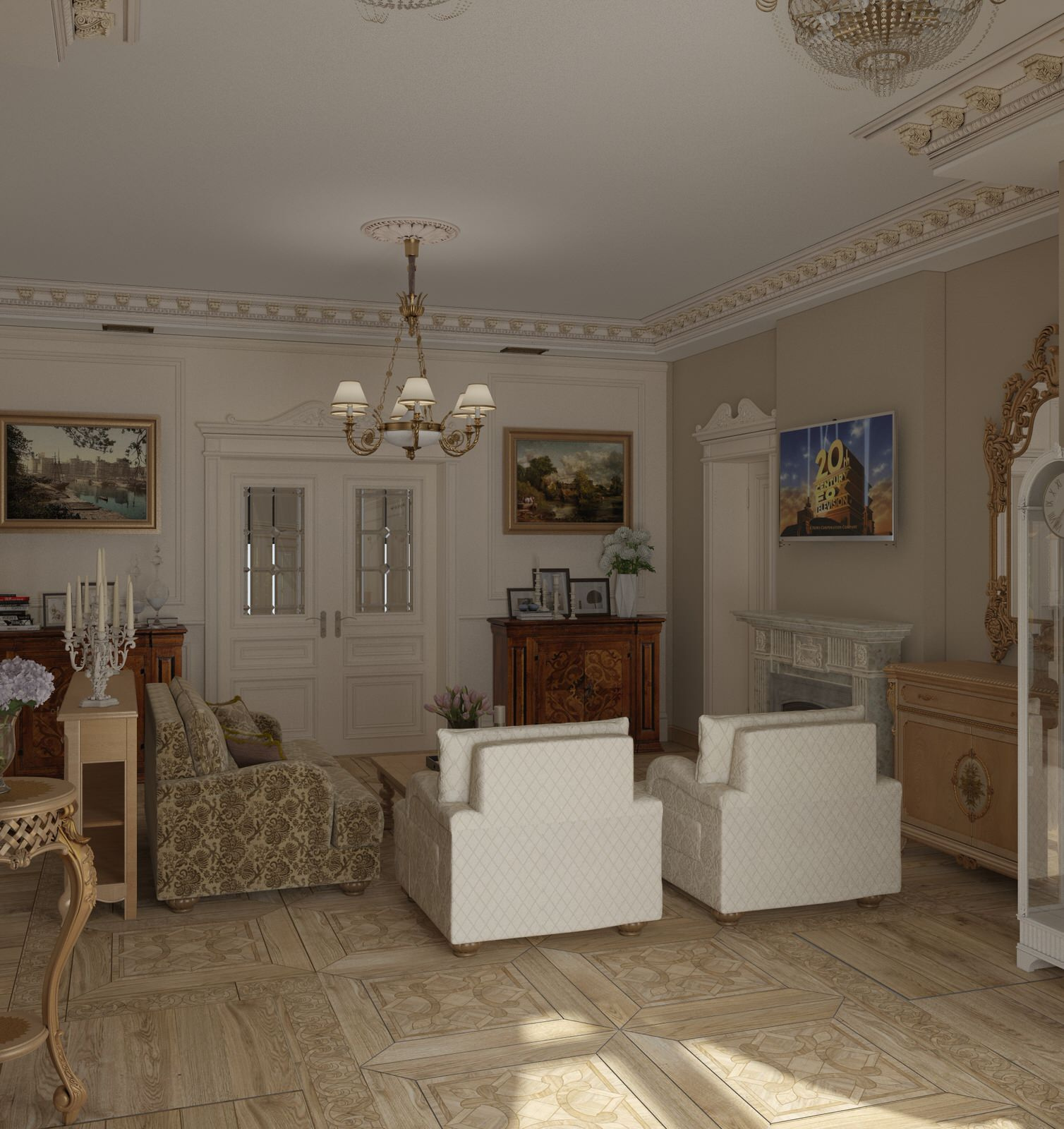 Дом в классическом