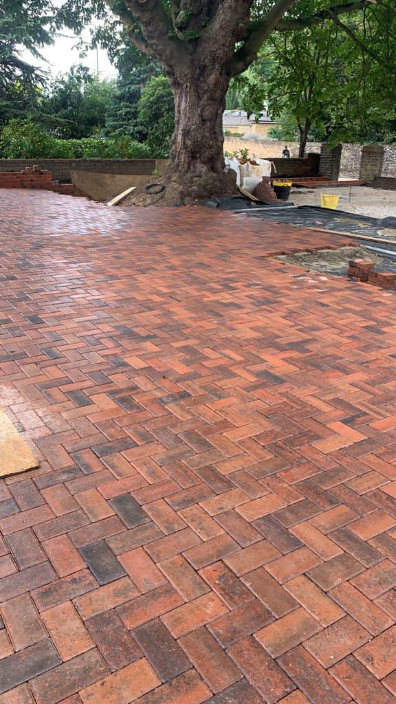 Front driveway