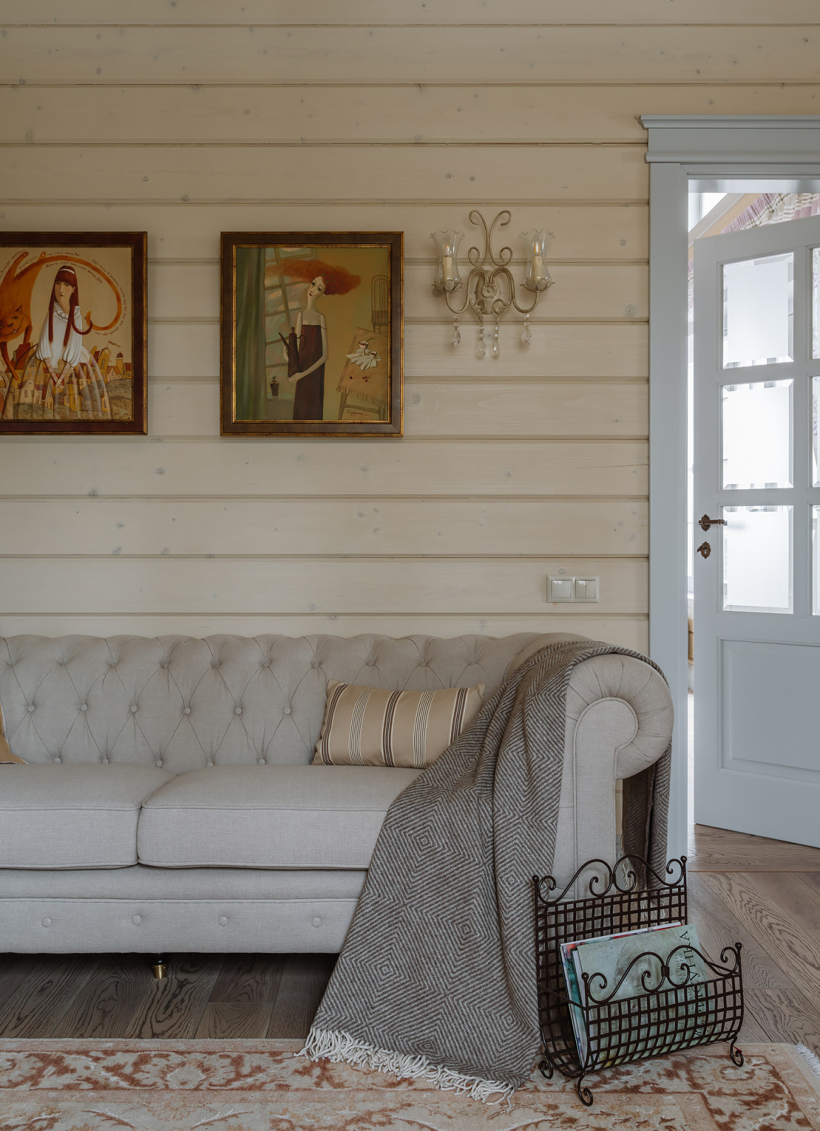 Chalet style house