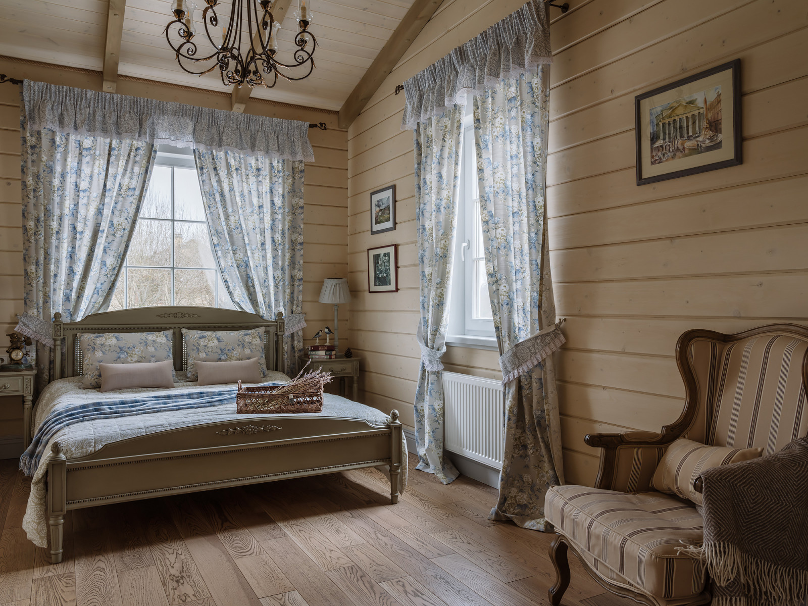 Chalet style house