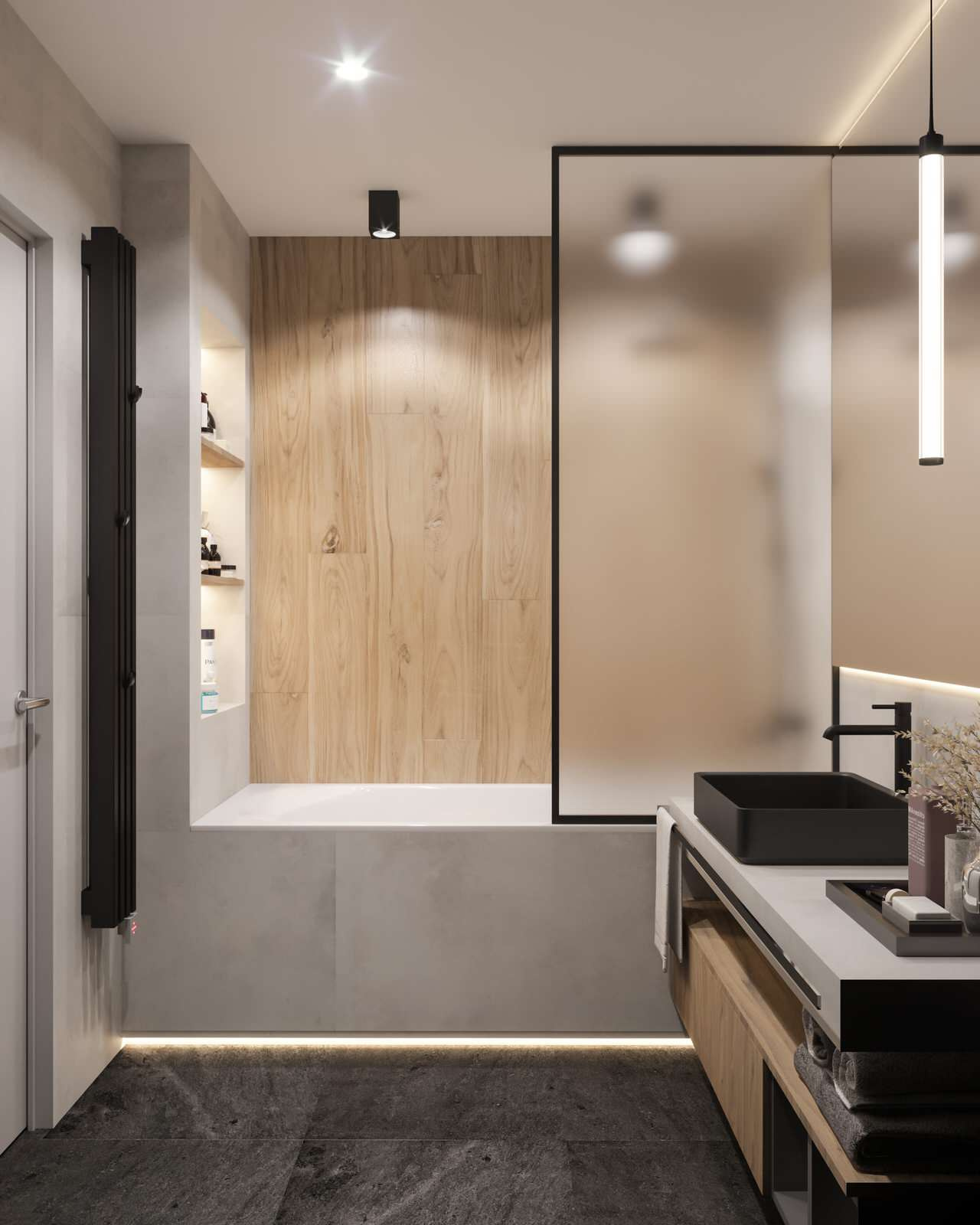Проект двухкомнатной квартиры #urban_inspiration