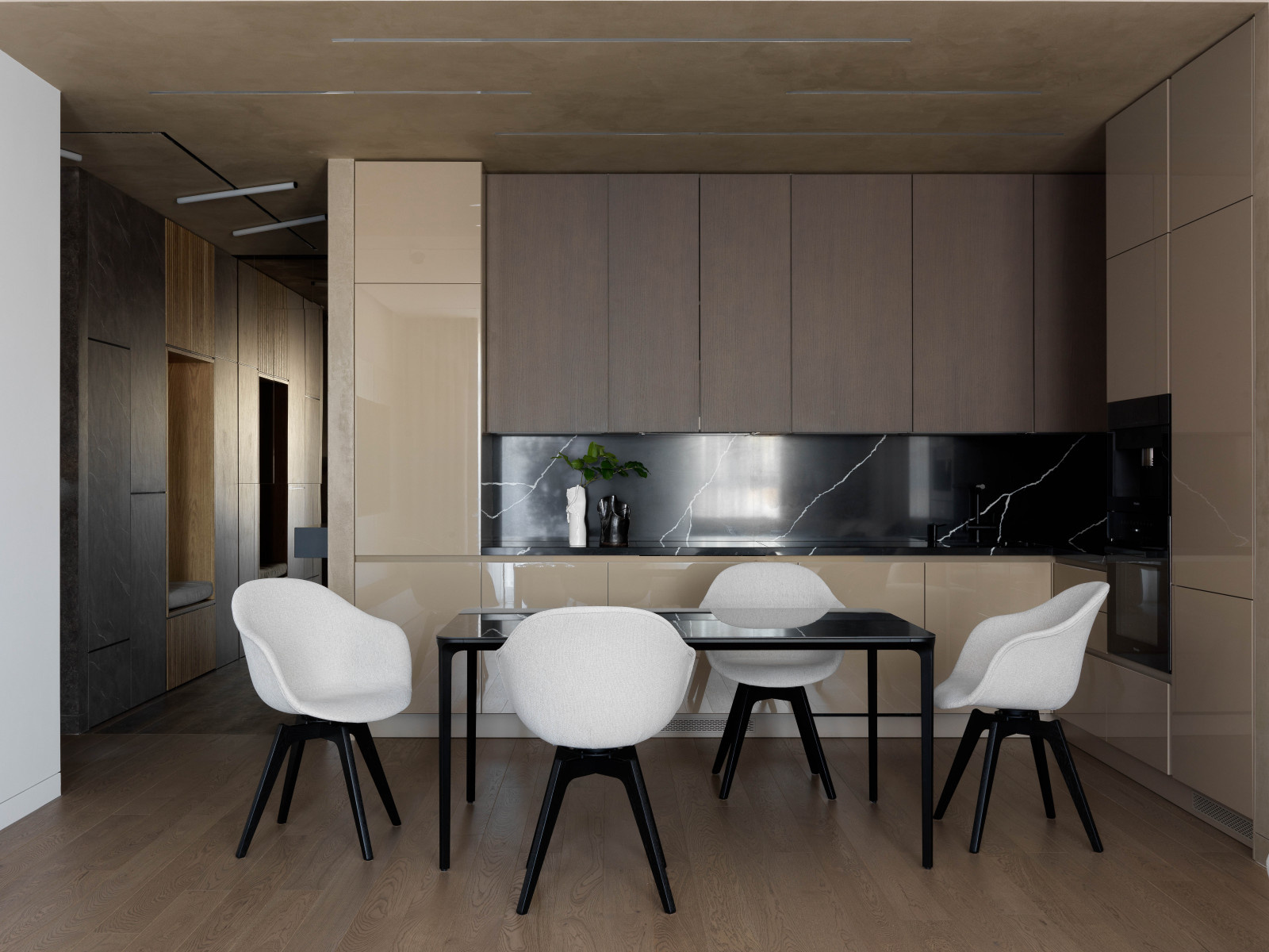 Houzz тур: 120 кв.м — квартира с гипсовыми панелями