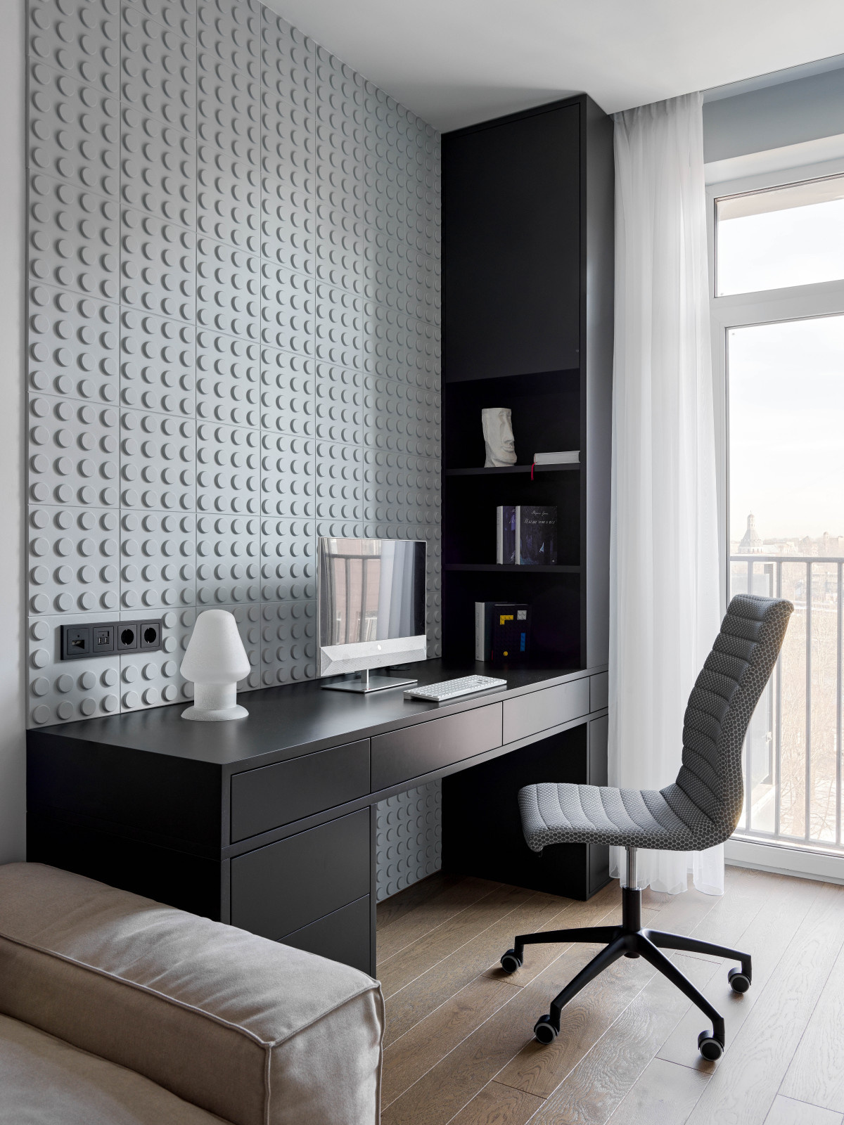 Houzz тур: 120 кв.м — квартира с гипсовыми панелями