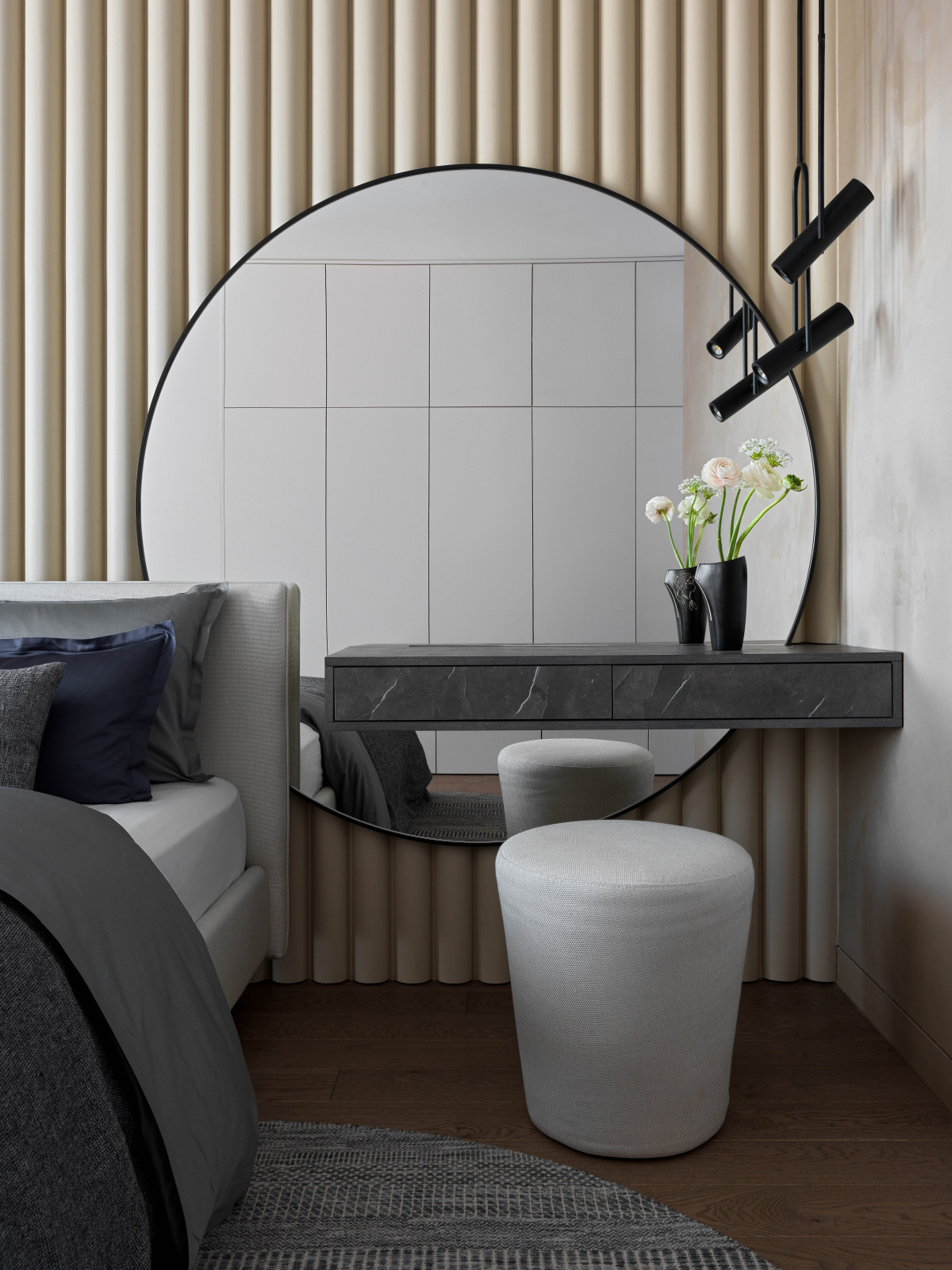 Houzz тур: 120 кв.м — квартира с гипсовыми панелями