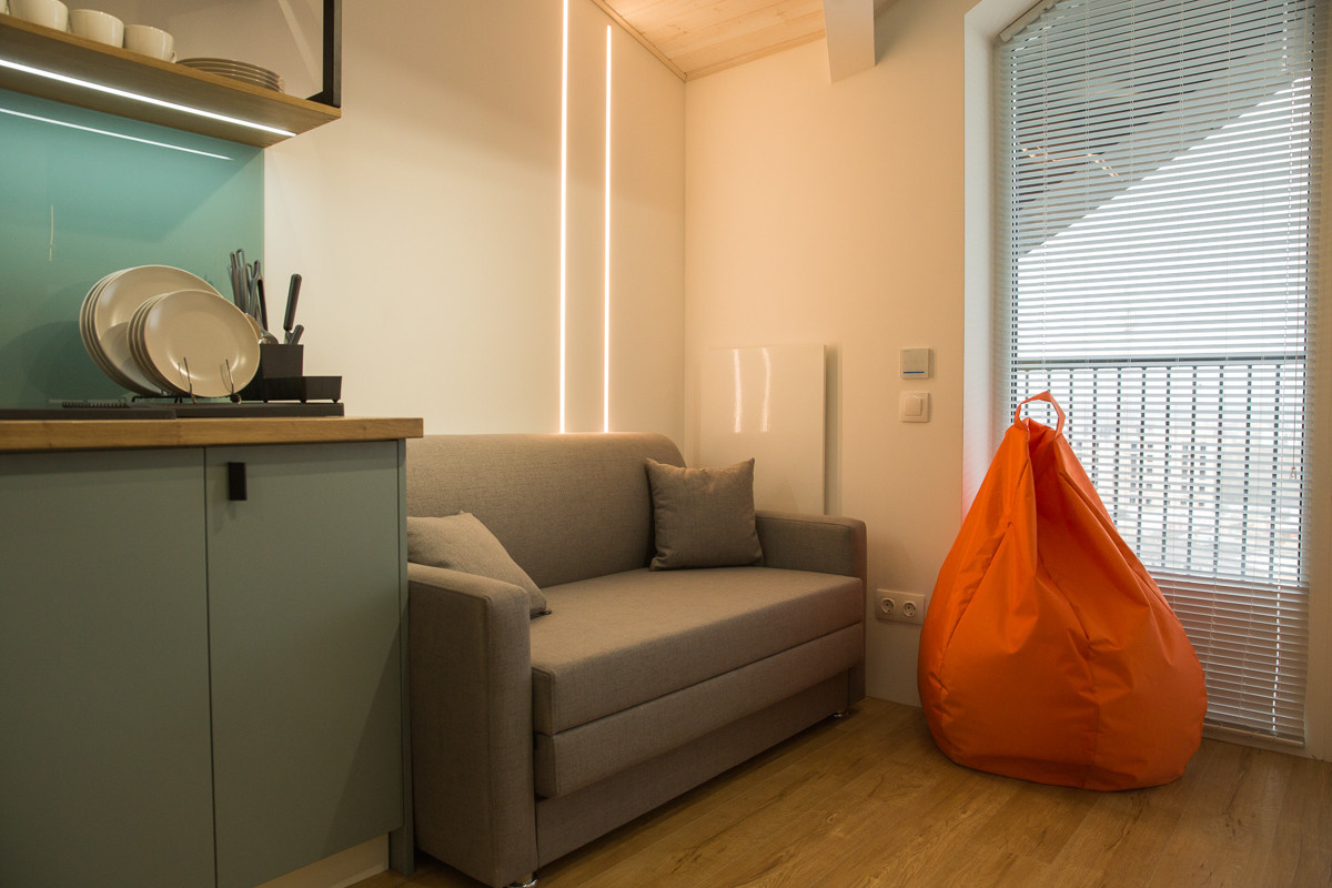 Build project. Smart flats for rent