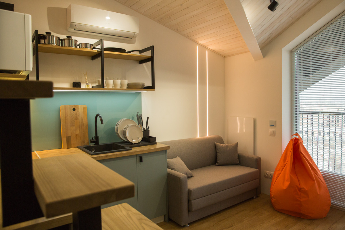Build project. Smart flats for rent