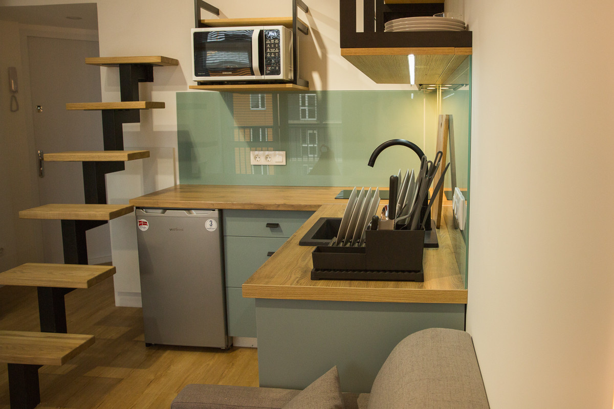 Build project. Smart flats for rent