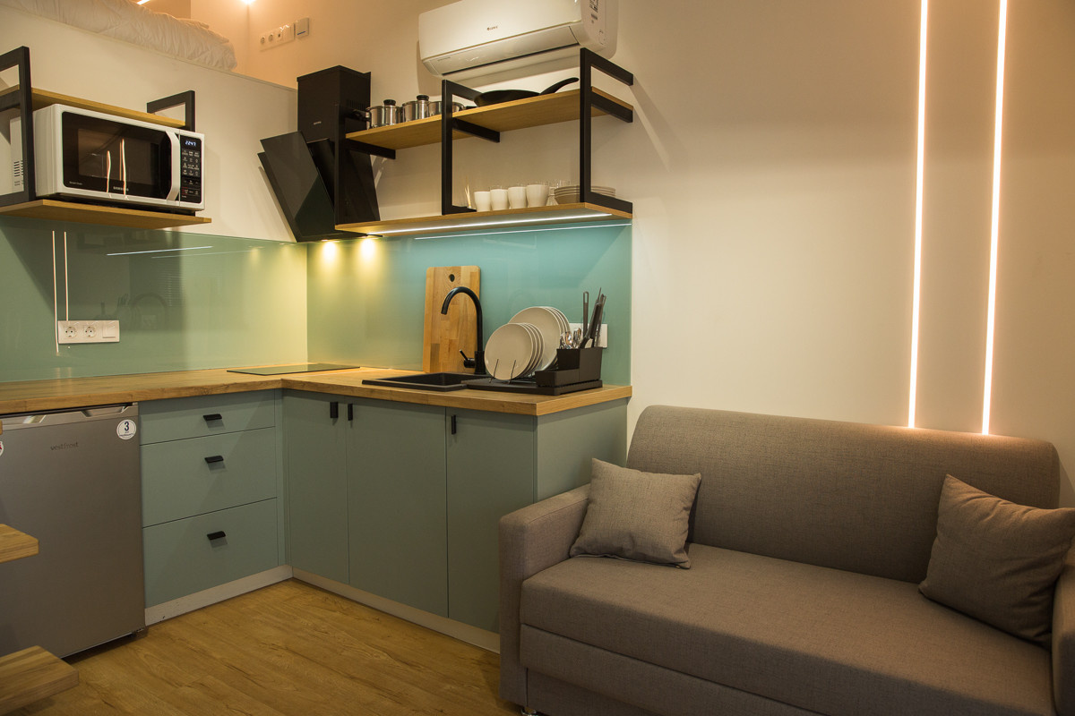 Build project. Smart flats for rent