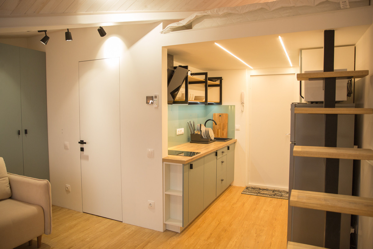 Build project. Smart flats for rent