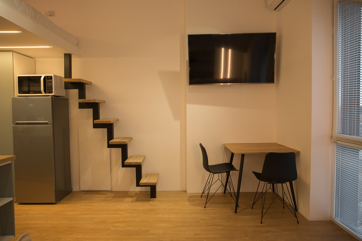 Build project. Smart flats for rent