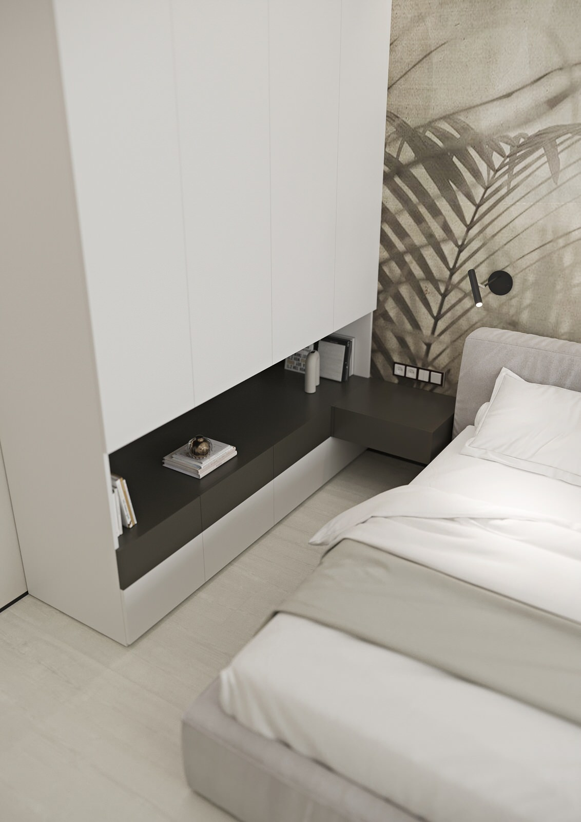 Interior design of an apartment with a children's room