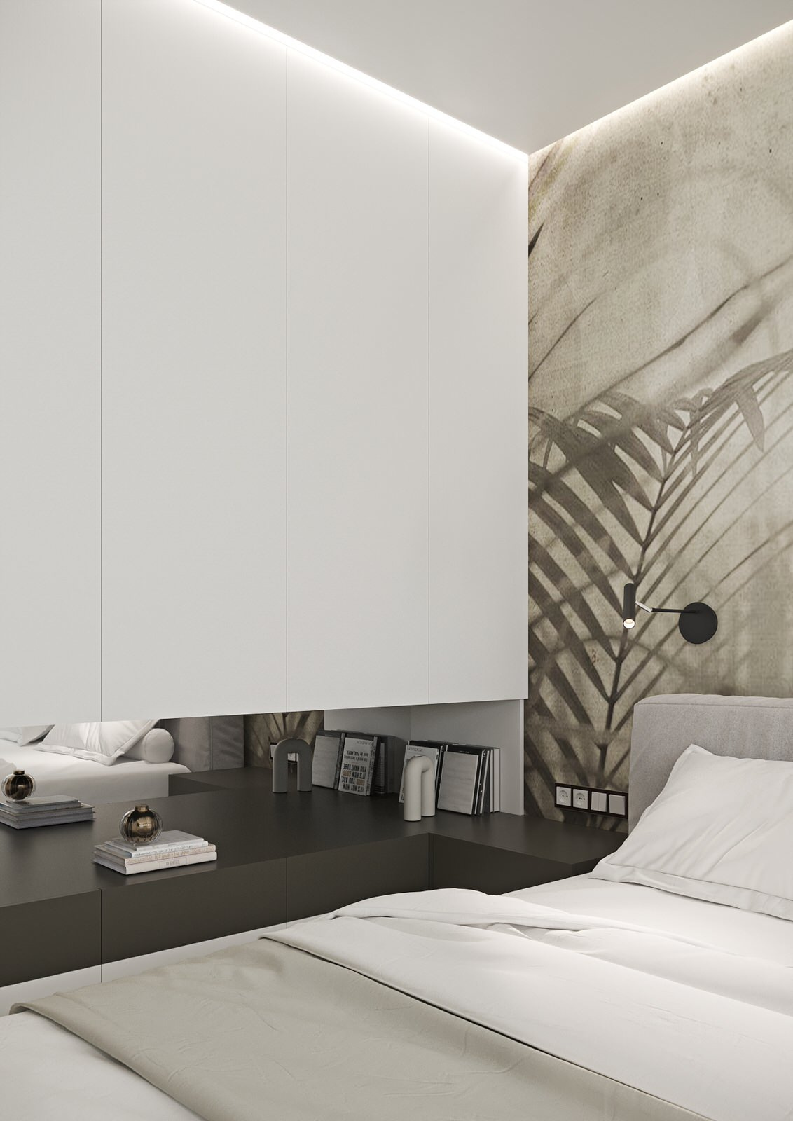 Interior design of an apartment with a children's room