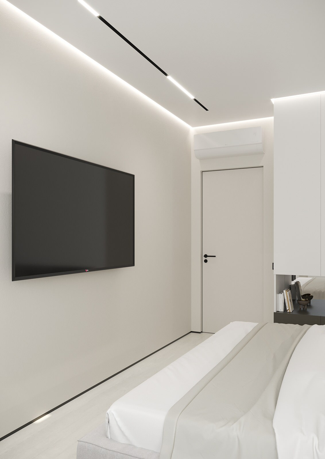 Interior design of an apartment with a children's room